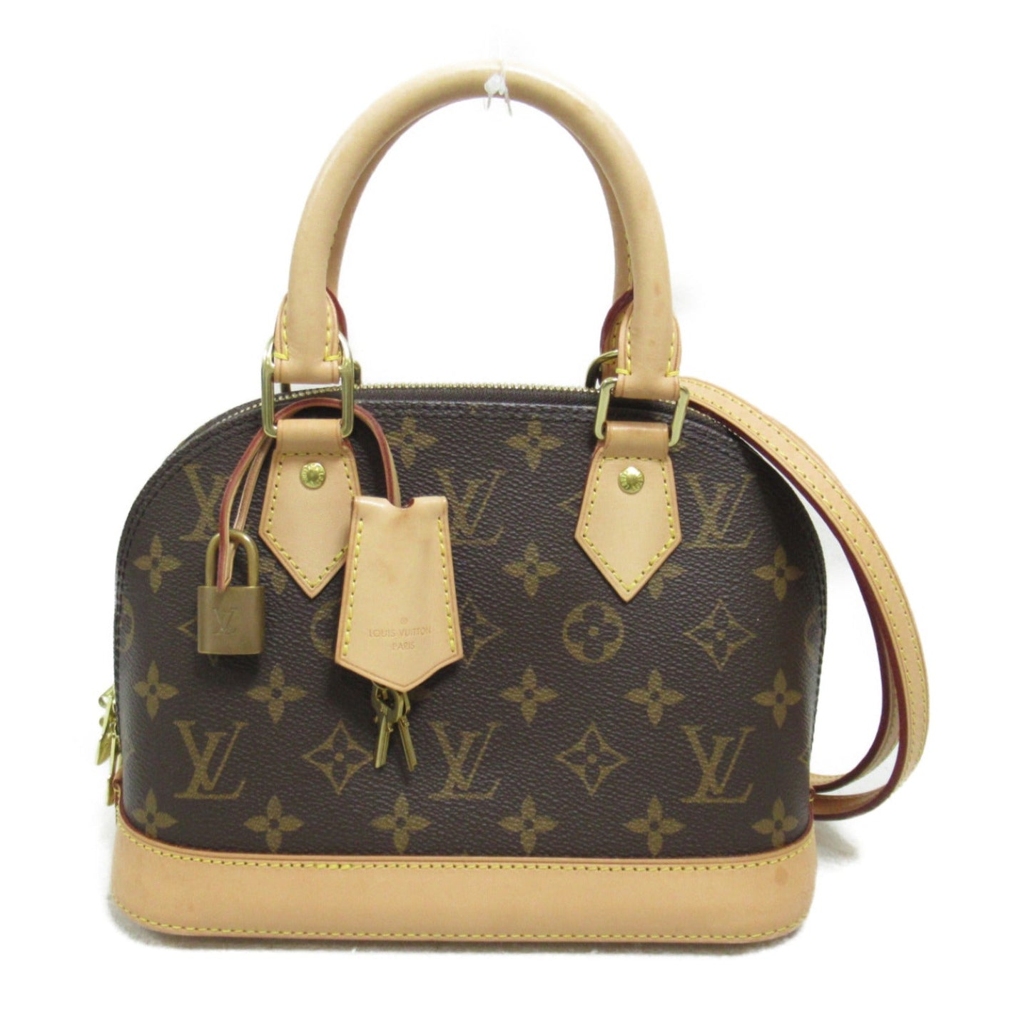 Louis Vuitton Alma BB 2way Shoulder Bag Brown M53152