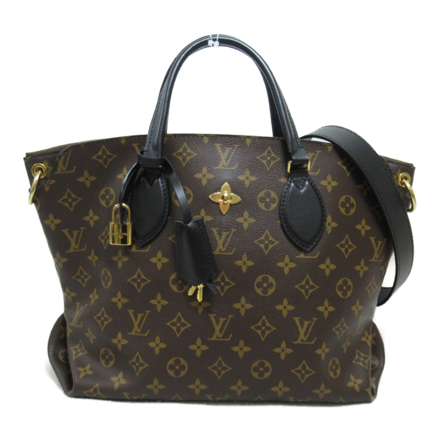 Louis Vuitton Flower Zip Tote MM Monogram Bag