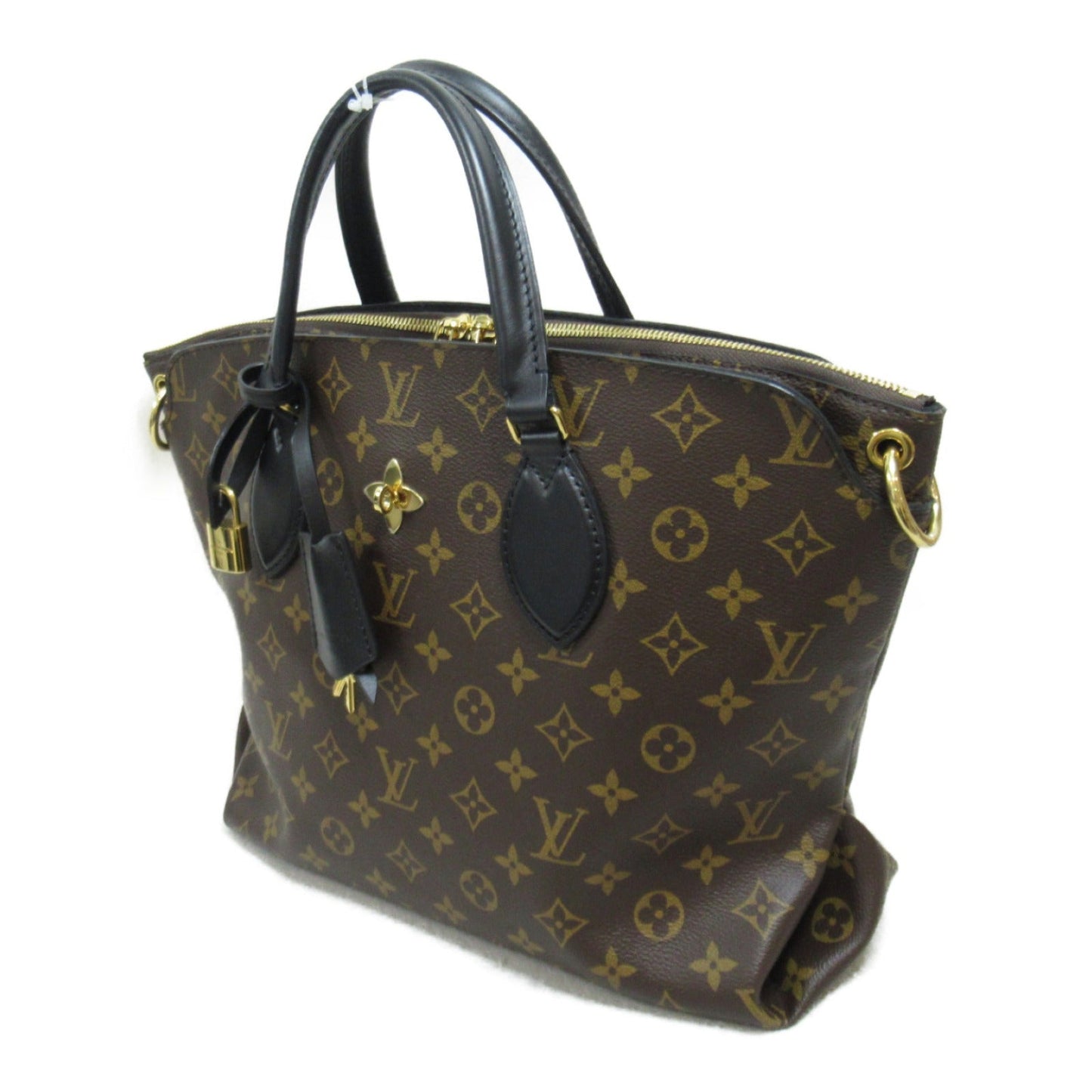 Louis Vuitton Flower Zip Tote MM Monogram Bag