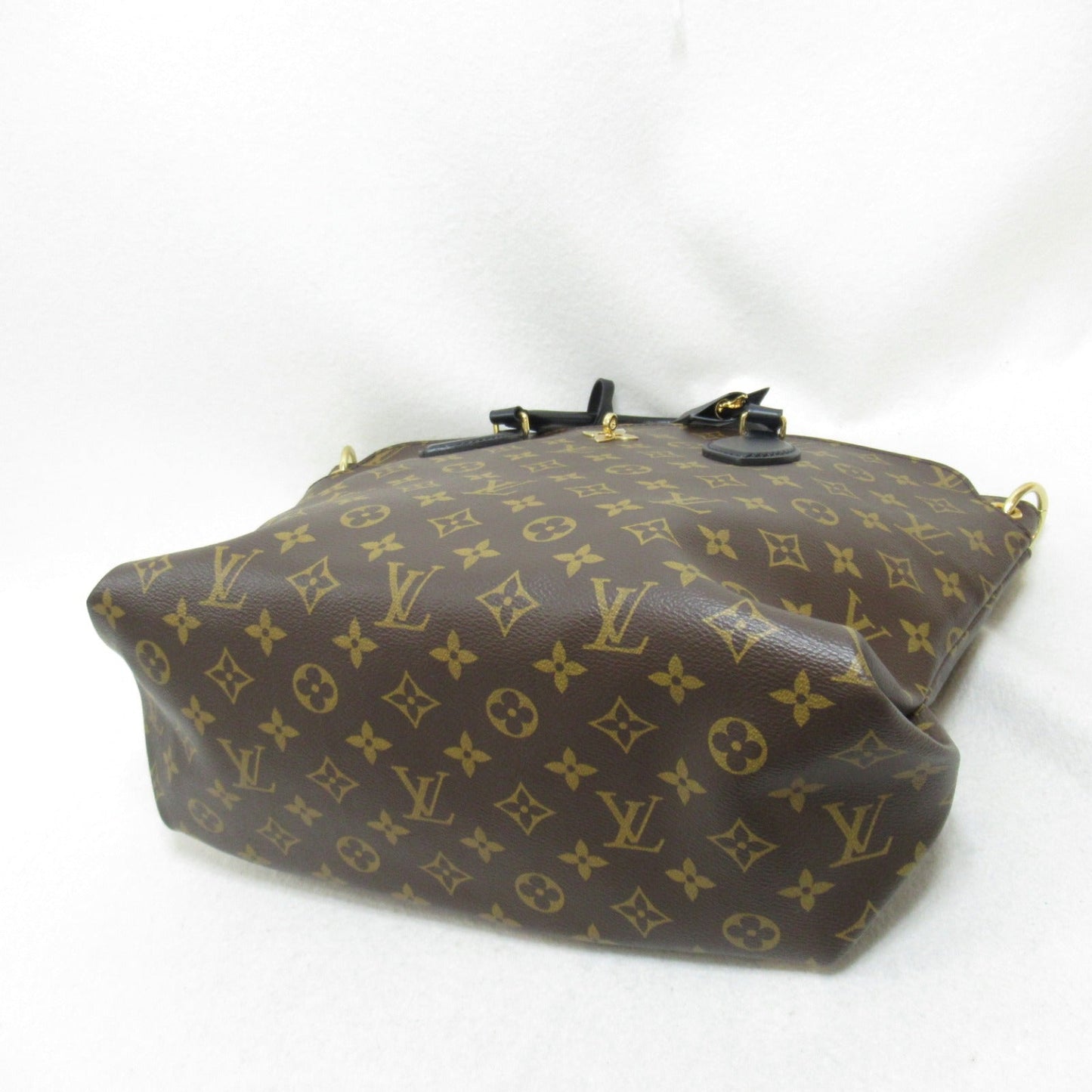 Louis Vuitton Flower Zip Tote MM Monogram Bag