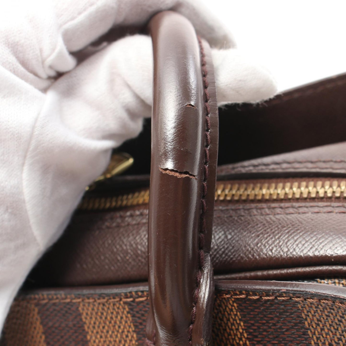 Louis Vuitton Triana Handbag Brown N51155