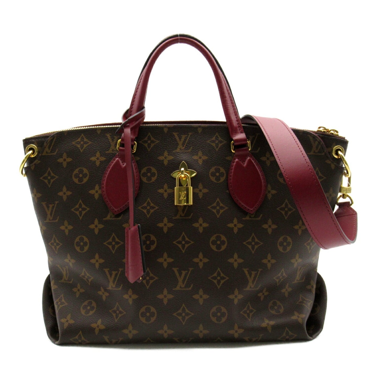 Louis Vuitton Flower Zip Tote MM Monogram Bag