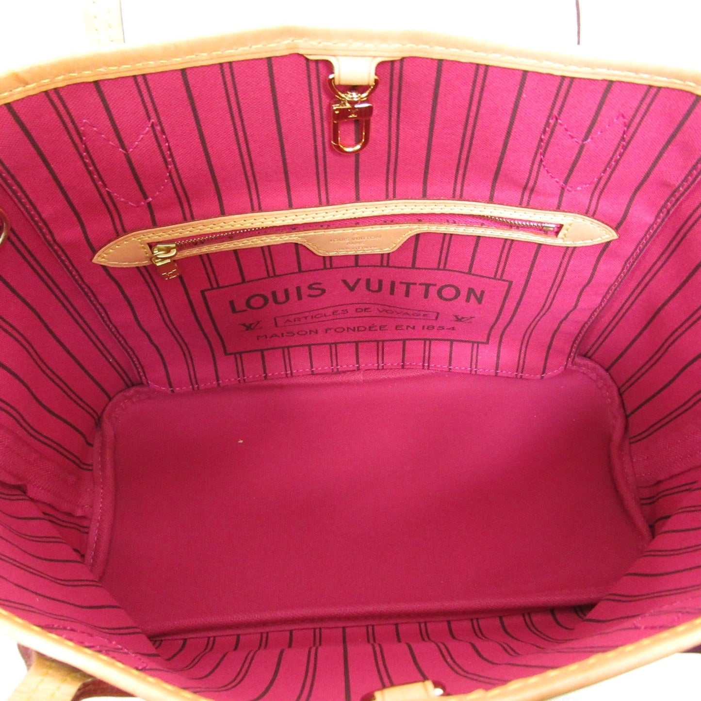 Louis Vuitton Neverfull PM Tote Bag Brown M41245