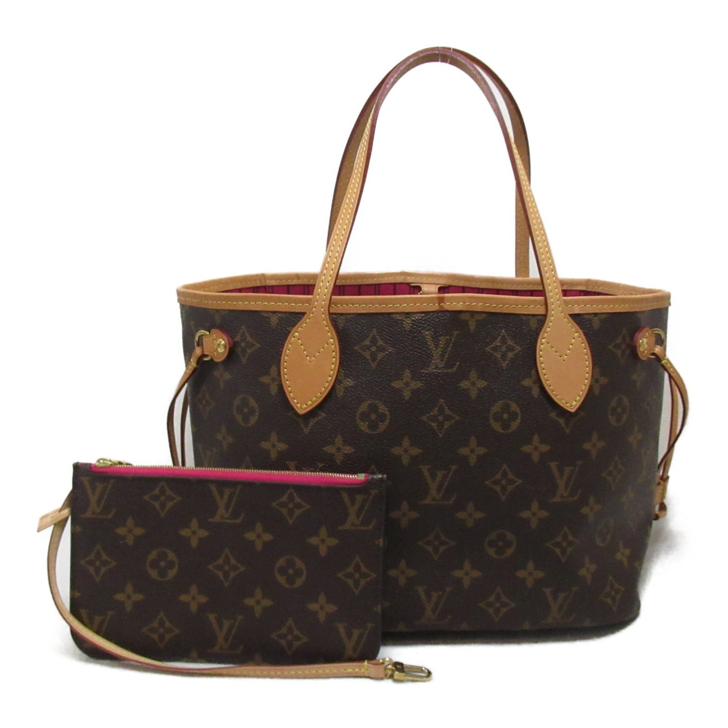 Louis Vuitton Neverfull PM Tote Bag Brown M41245