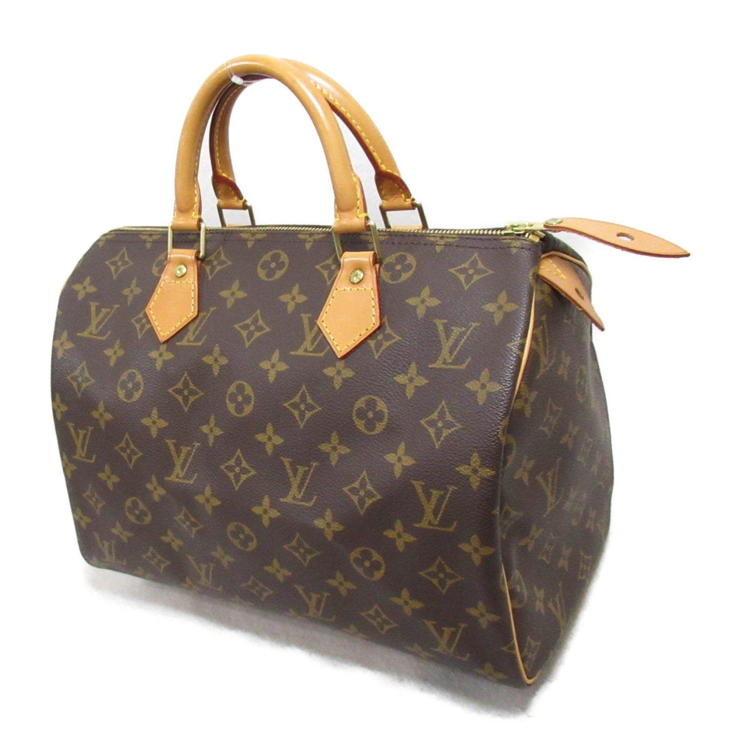 Louis Vuitton Speedy 30 Handbag Monogram Brown