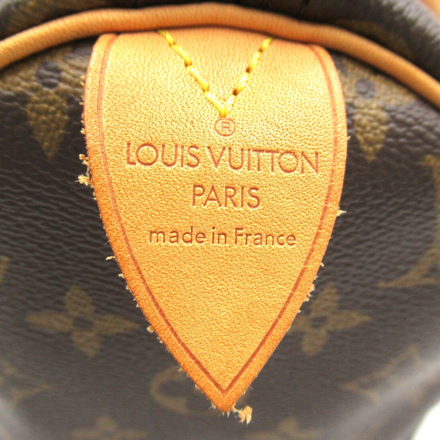 Louis Vuitton Speedy 30 Handbag Monogram Brown