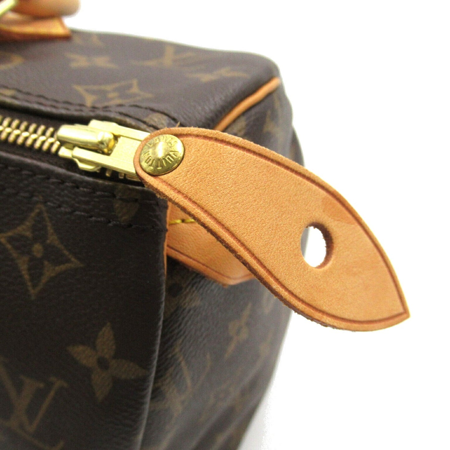 Louis Vuitton Speedy 30 Handbag Monogram Brown