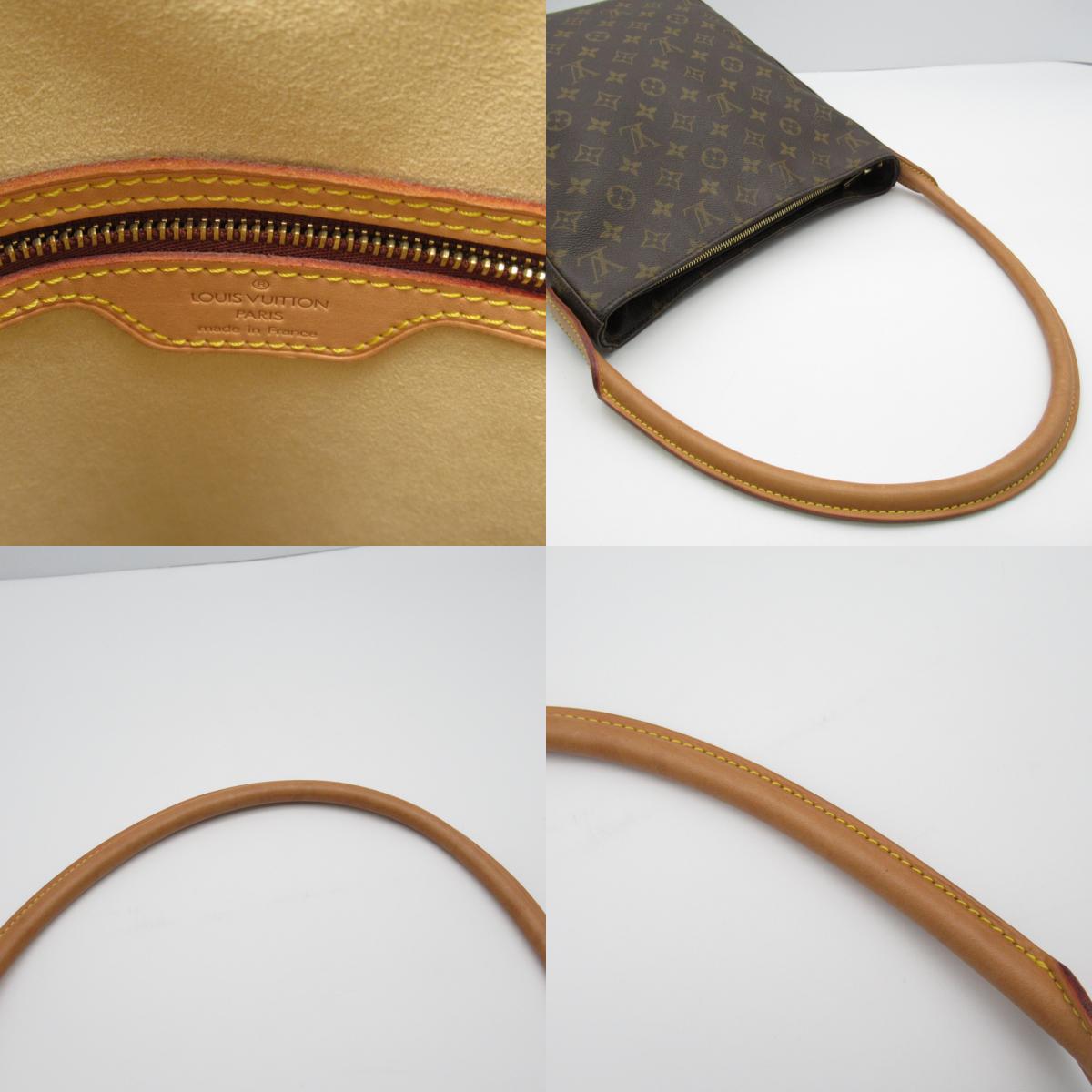 Louis Vuitton Looping Shoulder Bag Monogram Brown
