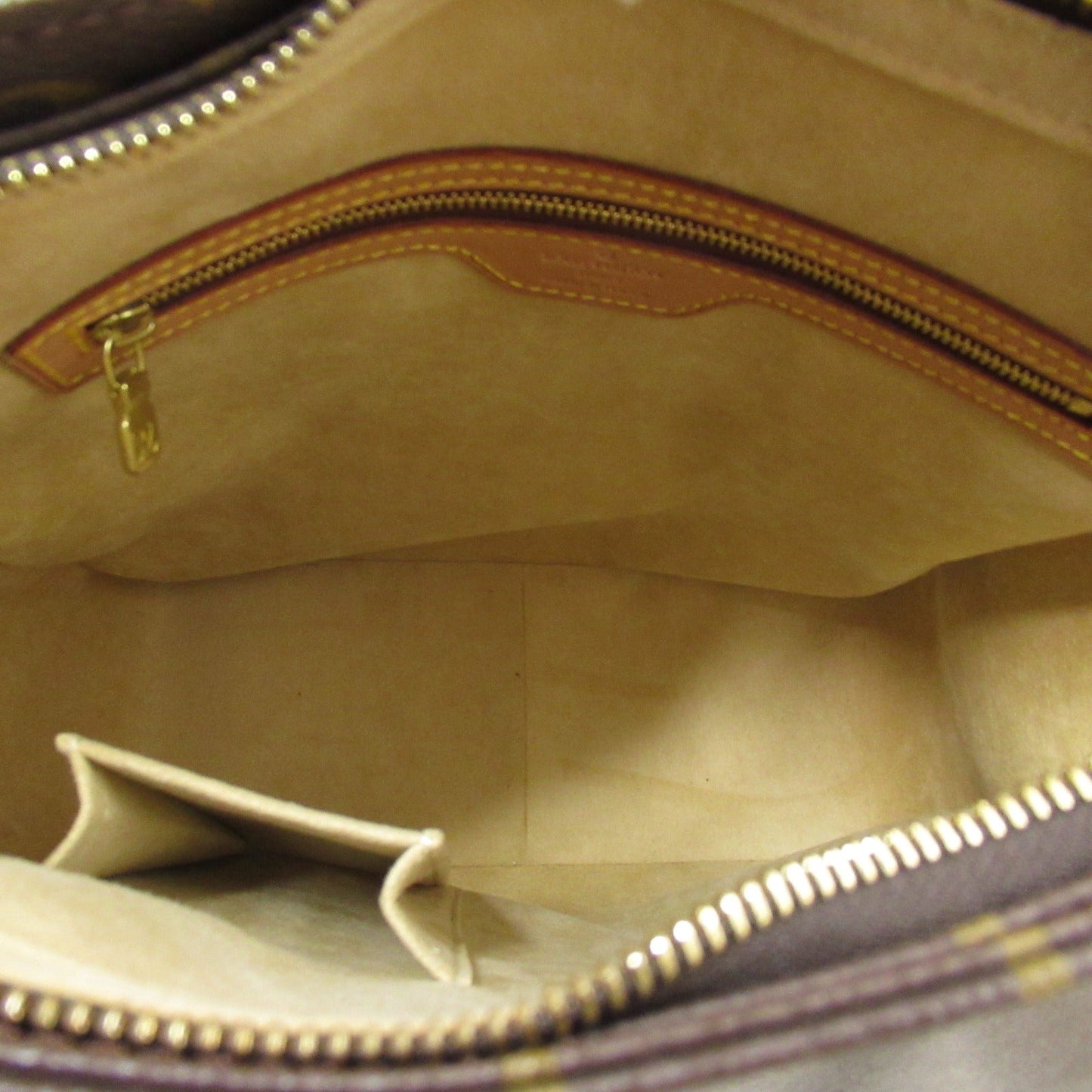 Louis Vuitton Looping Shoulder Bag Monogram Brown