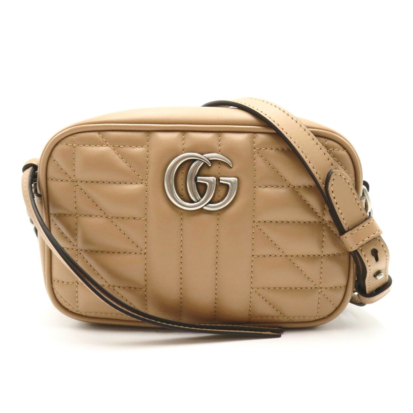 Luxury Gucci Trending 2025 GG Marmont Leather Shoulder Bag