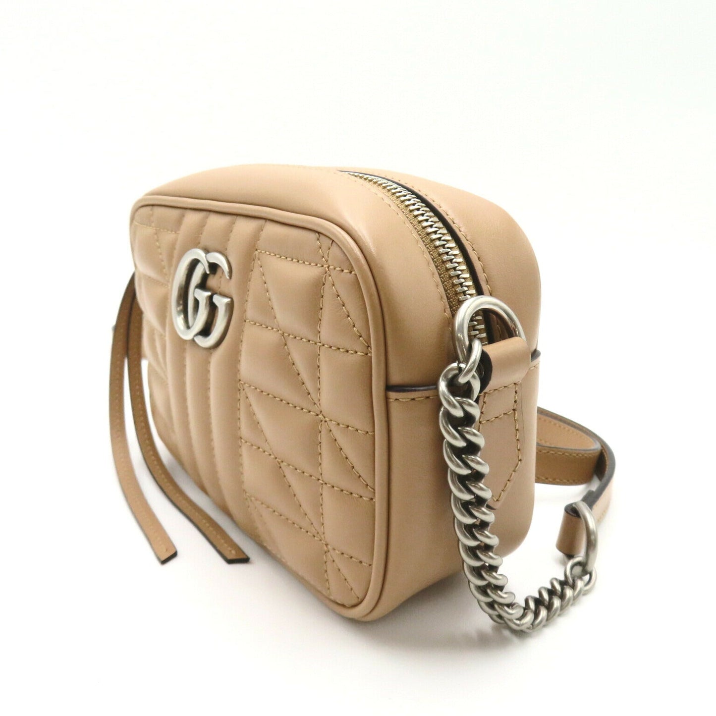 Luxury Gucci Trending 2025 GG Marmont Leather Shoulder Bag