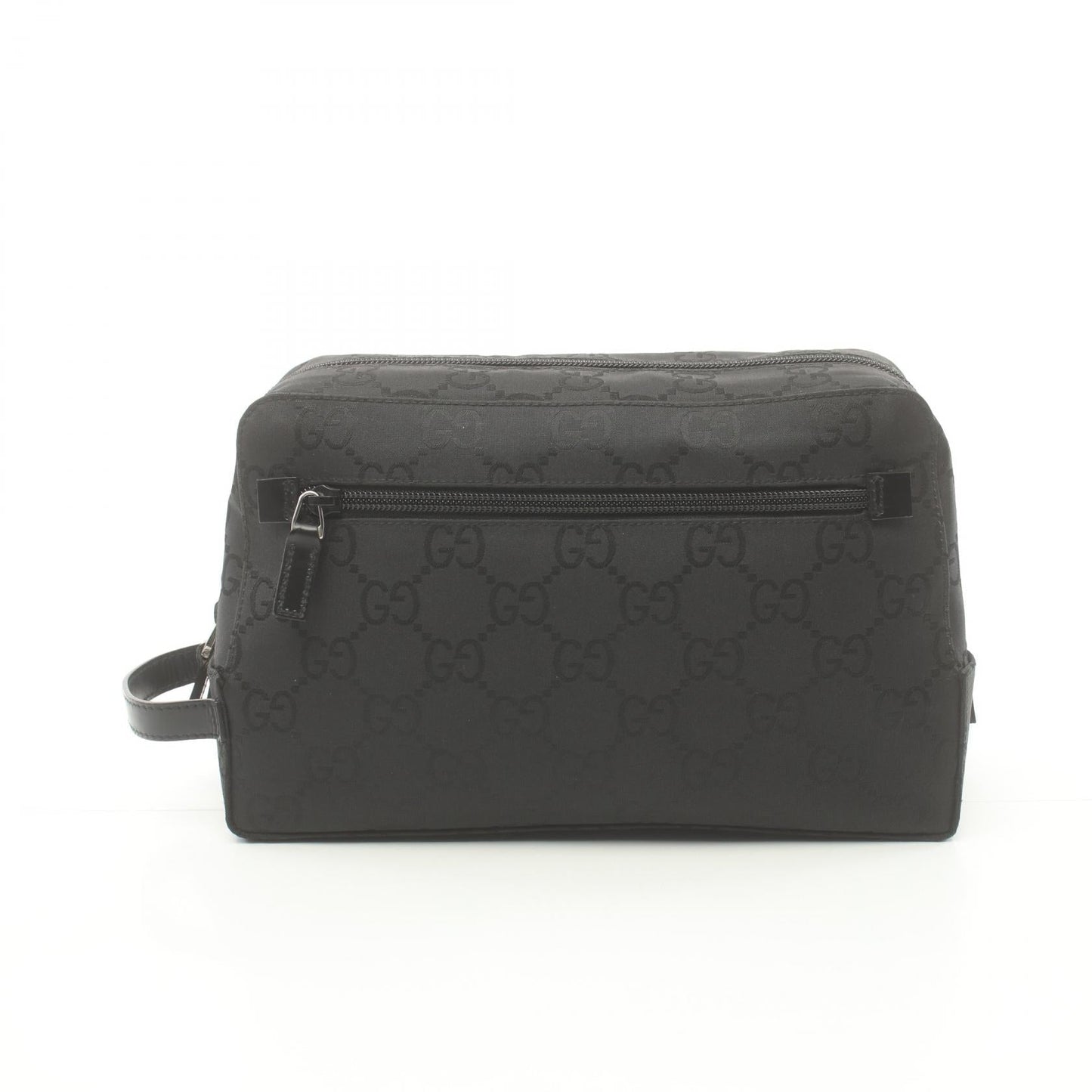 Luxury Gucci Trending 2025 Nylon Leather Clutch Bag Black