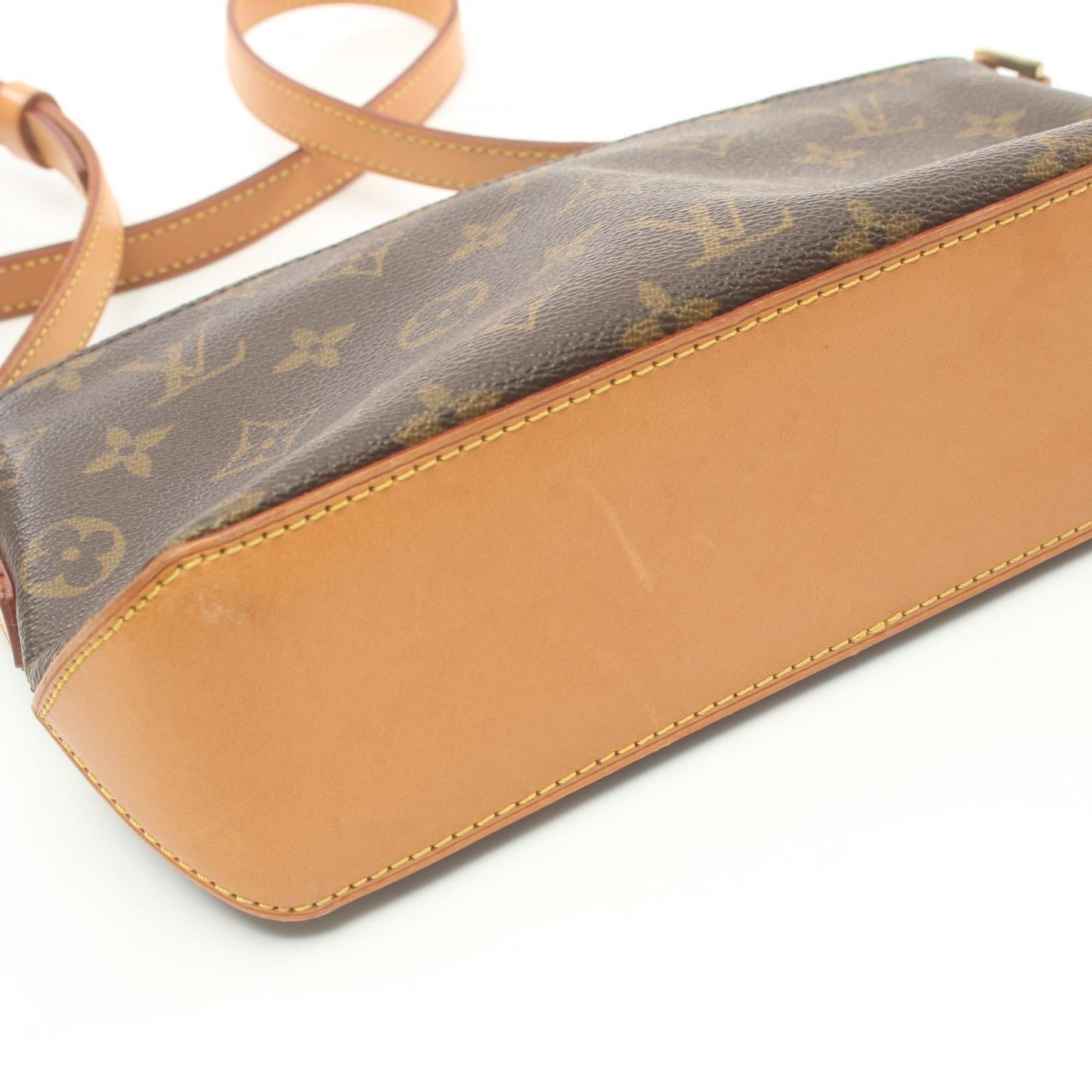 Louis Vuitton Trotter Shoulder Bag Monogram Brown