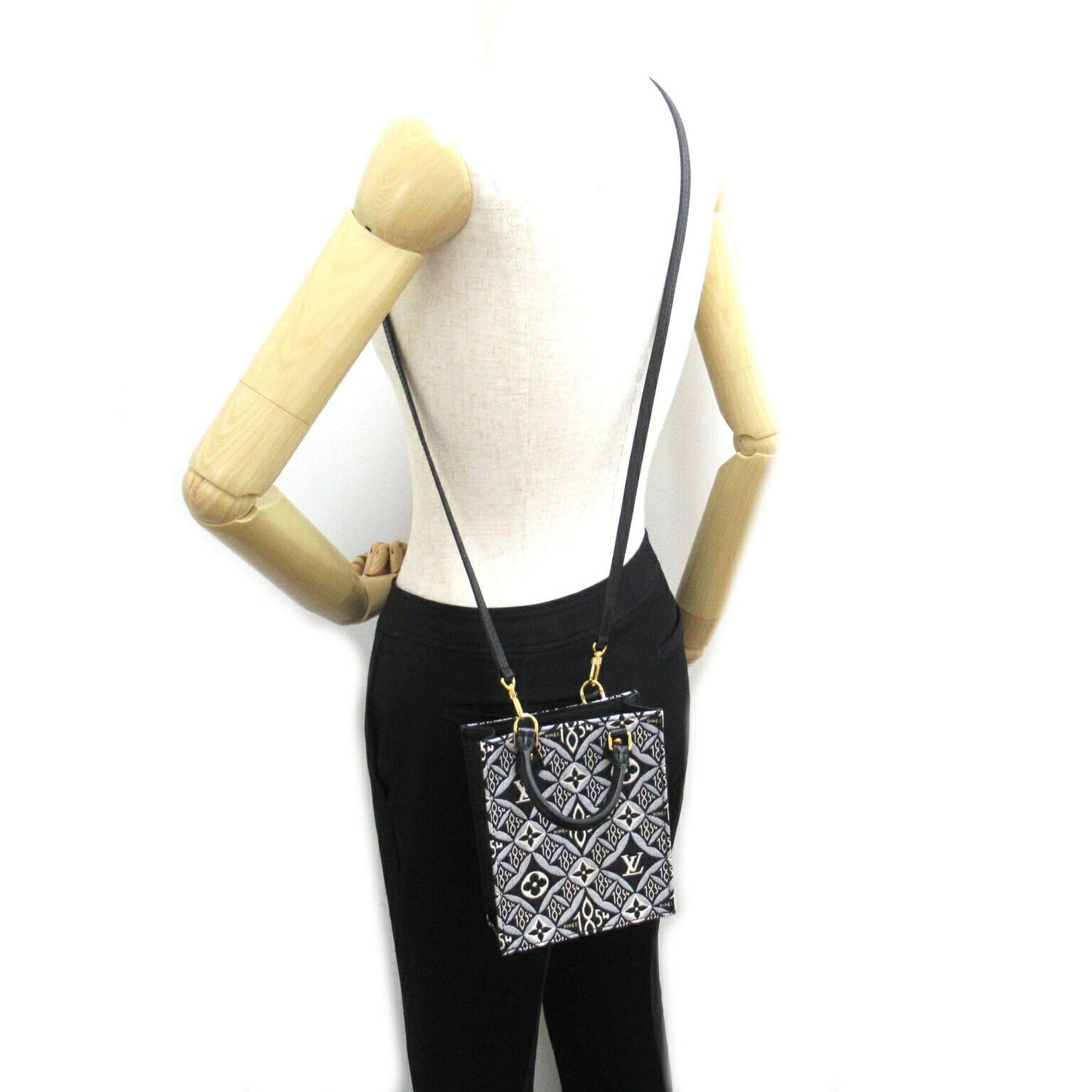 Louis Vuitton Monogram Jacquard Denim 2way Shoulder Bag M80484