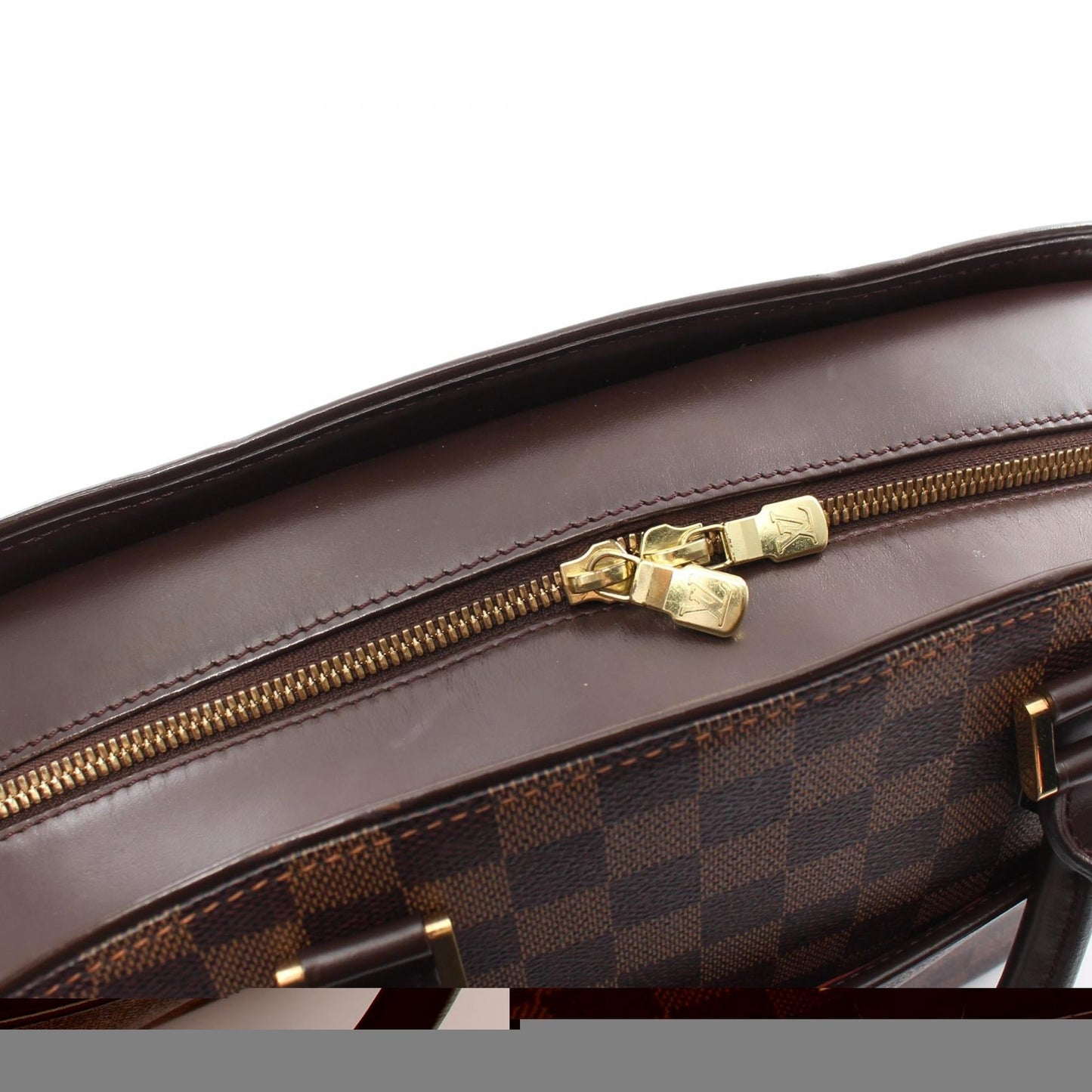 Louis Vuitton Damier Canvas Leather Handbag N51282