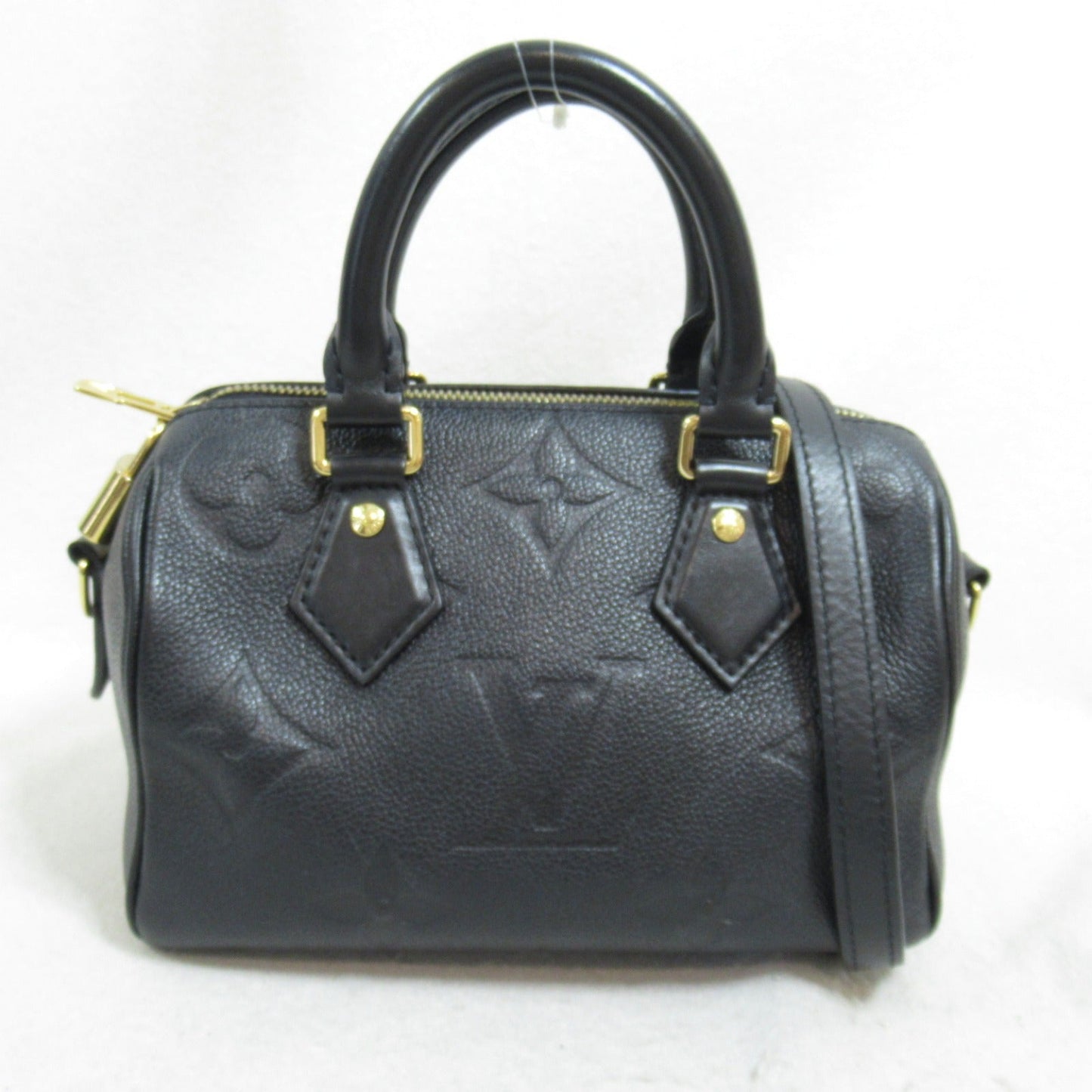 Louis Vuitton Monogram Empreinte Leather Speedy Bandouliere 20 Handbag M58953