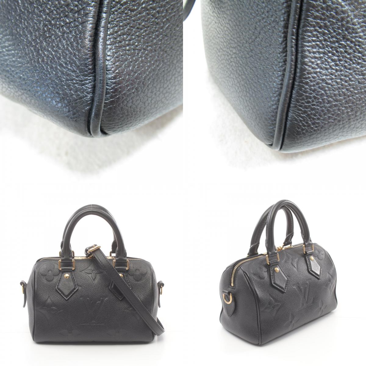 Louis Vuitton Monogram Empreinte Leather Speedy Bandouliere 20 Handbag M58953