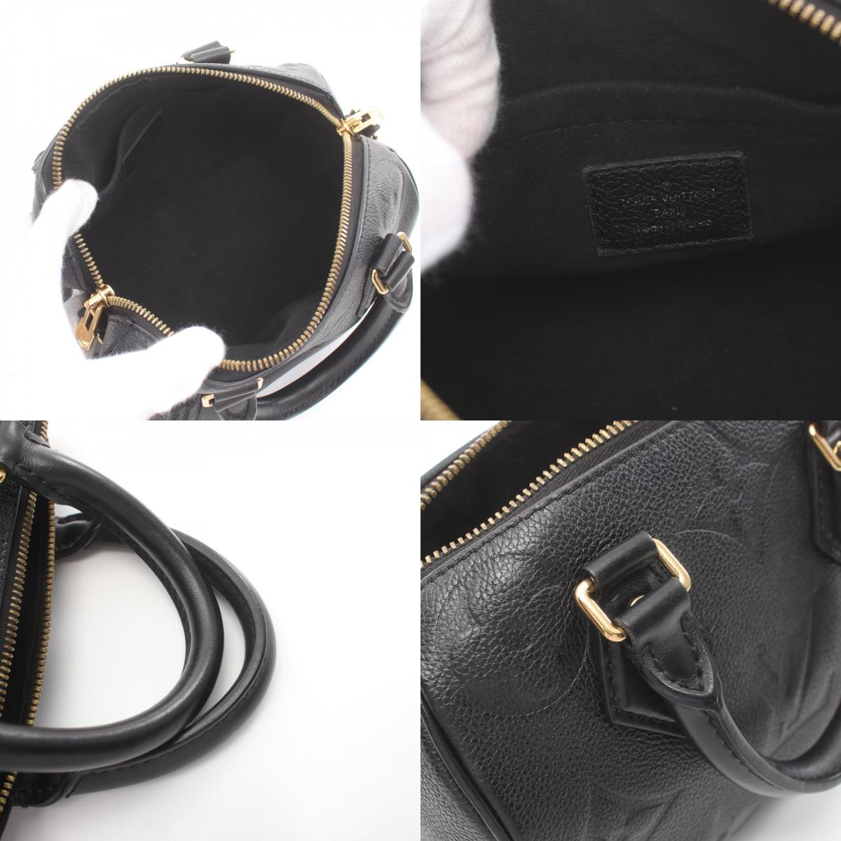 Louis Vuitton Monogram Empreinte Leather Speedy Bandouliere 20 Handbag M58953