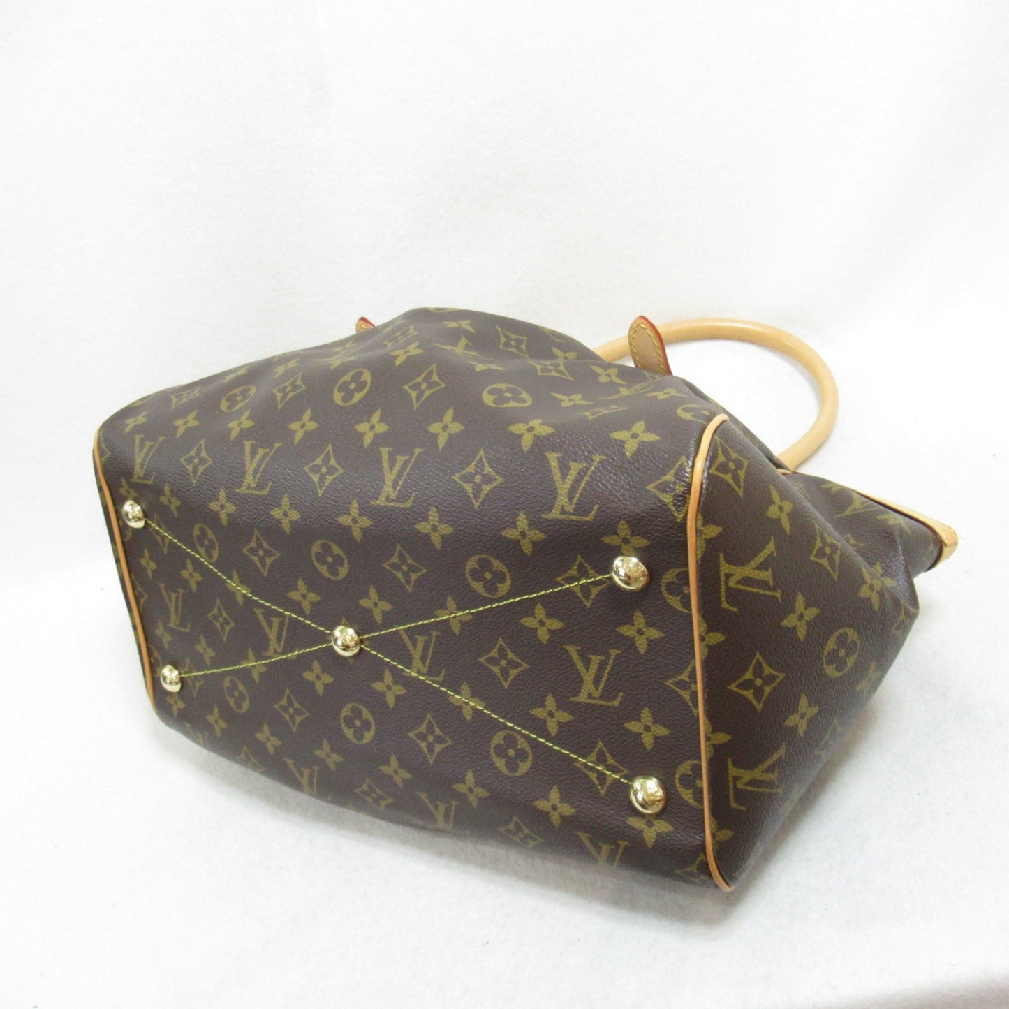 Louis Vuitton Tivoli GM Handbag Monogram Brown
