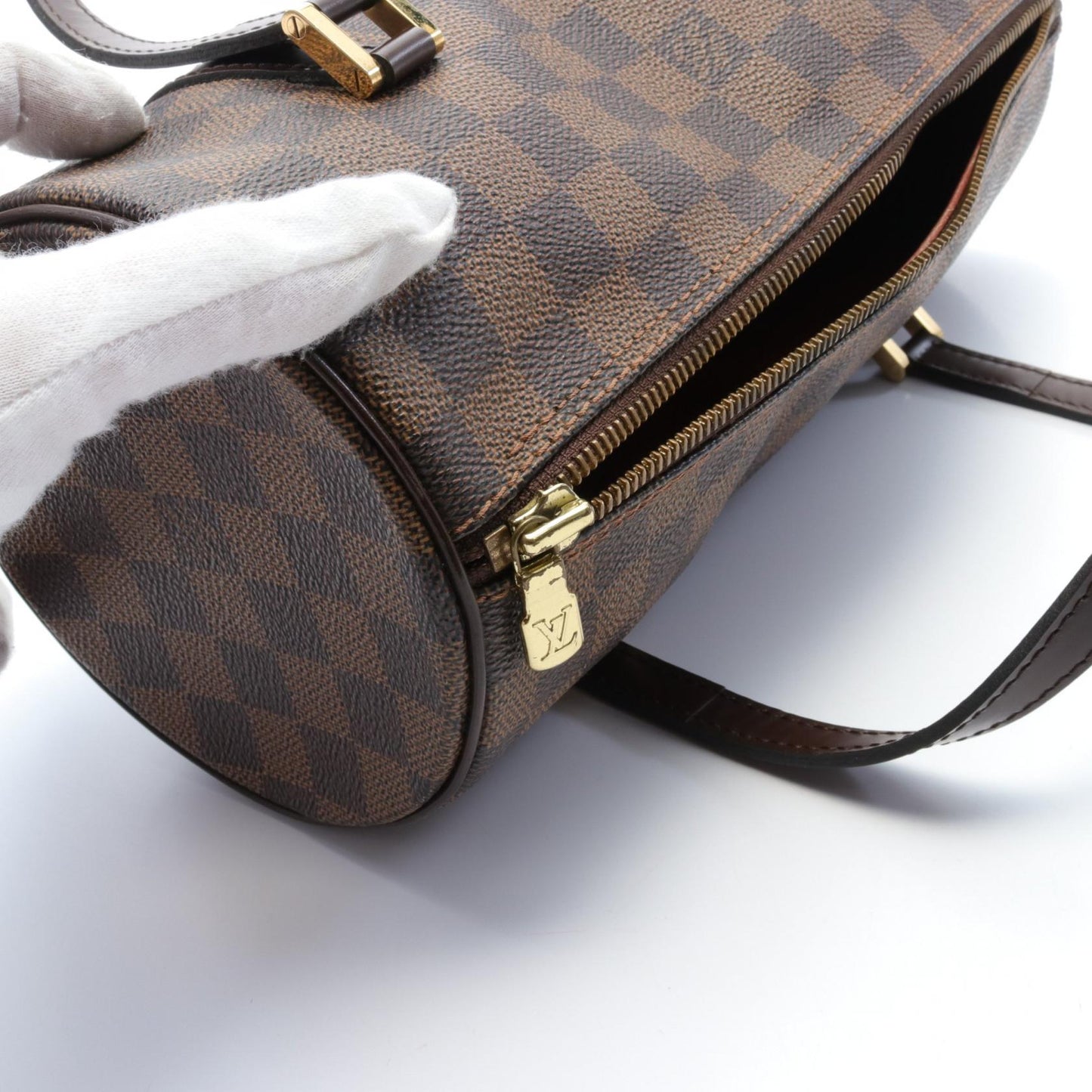 Louis Vuitton Papillon 26 Damier Ebene Handbag N51304