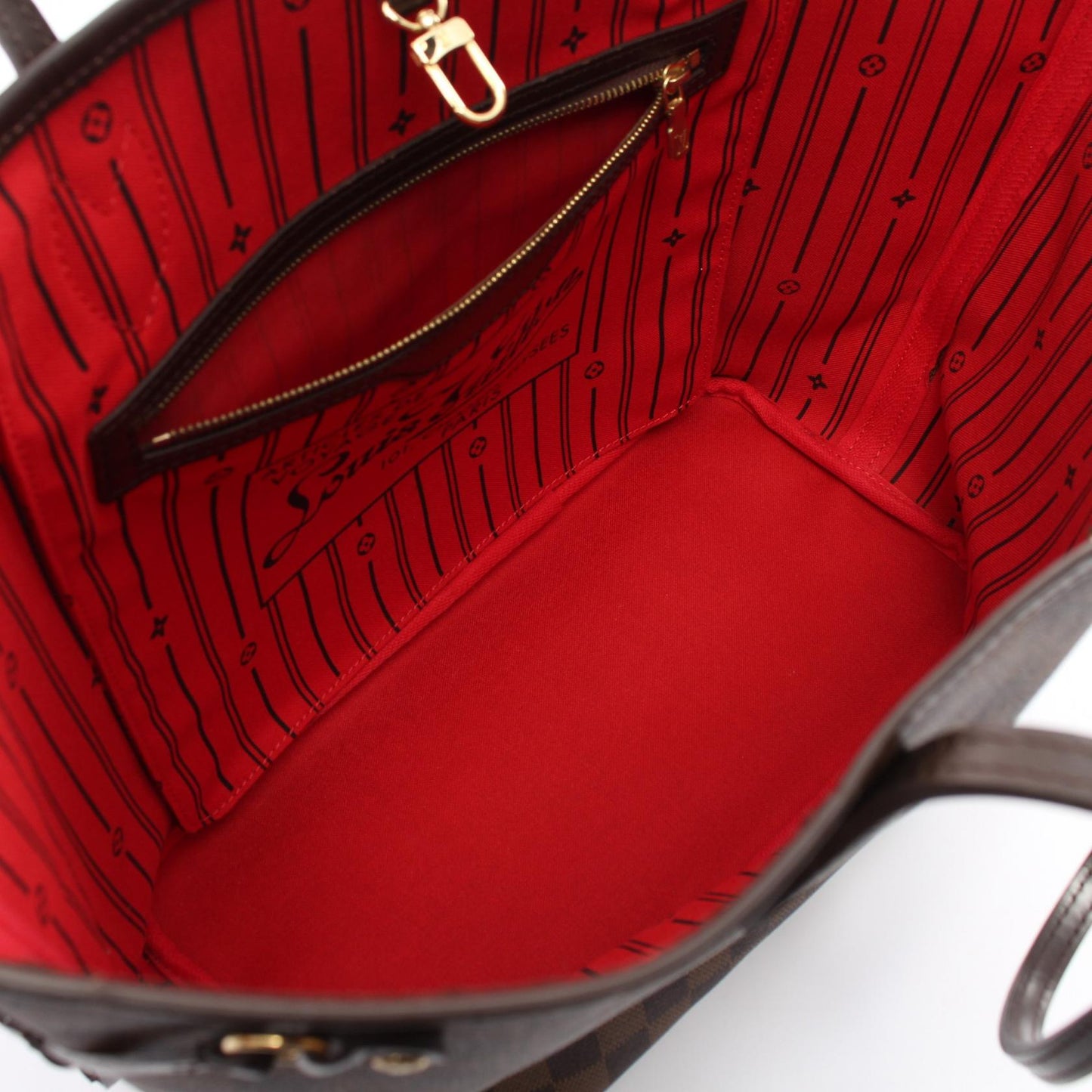 Louis Vuitton Neverfull MM Tote Bag Brown N51105