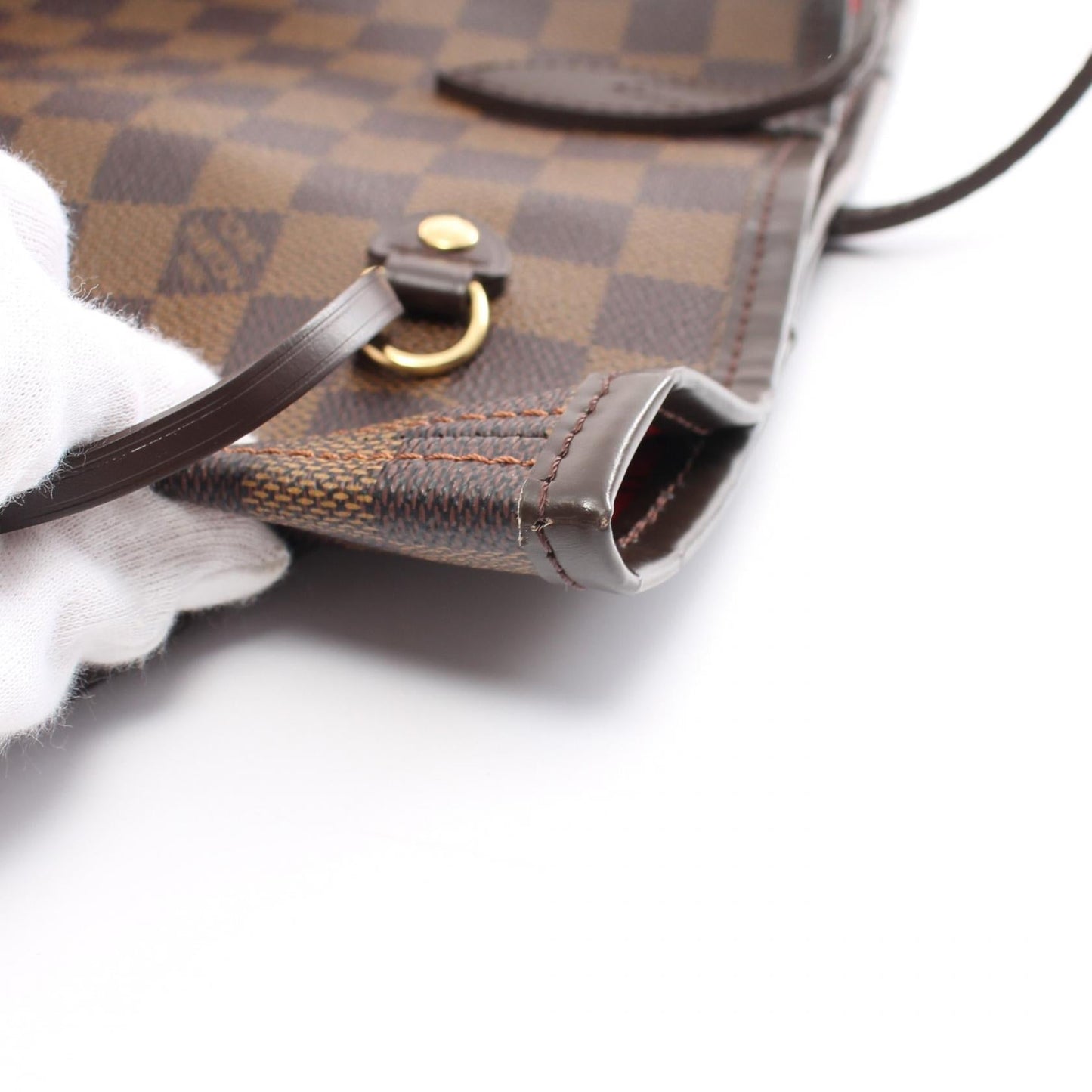 Louis Vuitton Neverfull MM Tote Bag Brown N51105