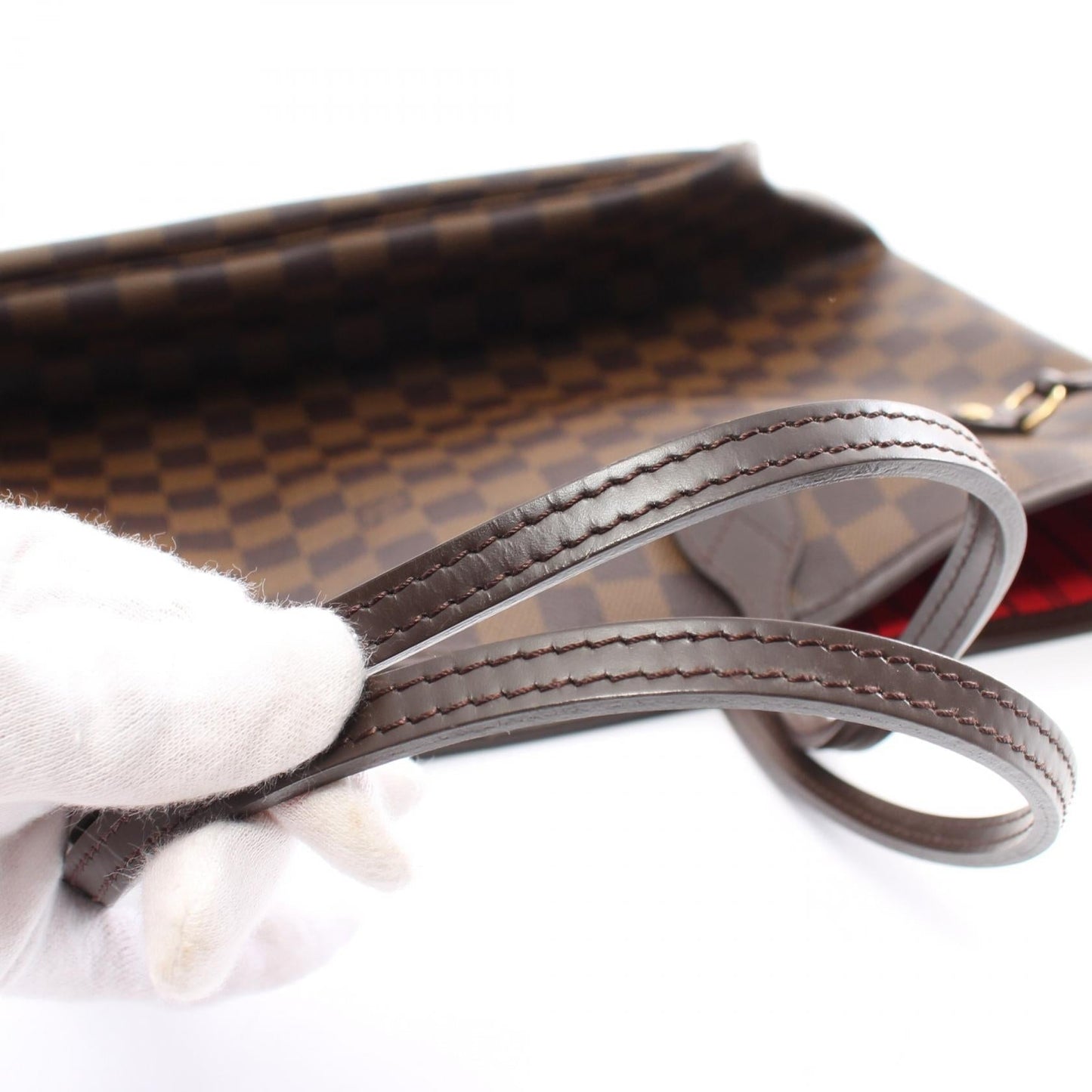 Louis Vuitton Neverfull MM Tote Bag Brown N51105