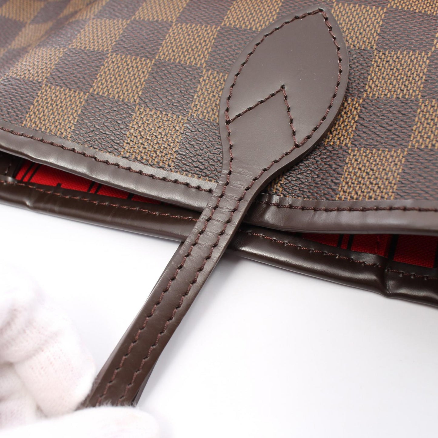 Louis Vuitton Neverfull MM Tote Bag Brown N51105