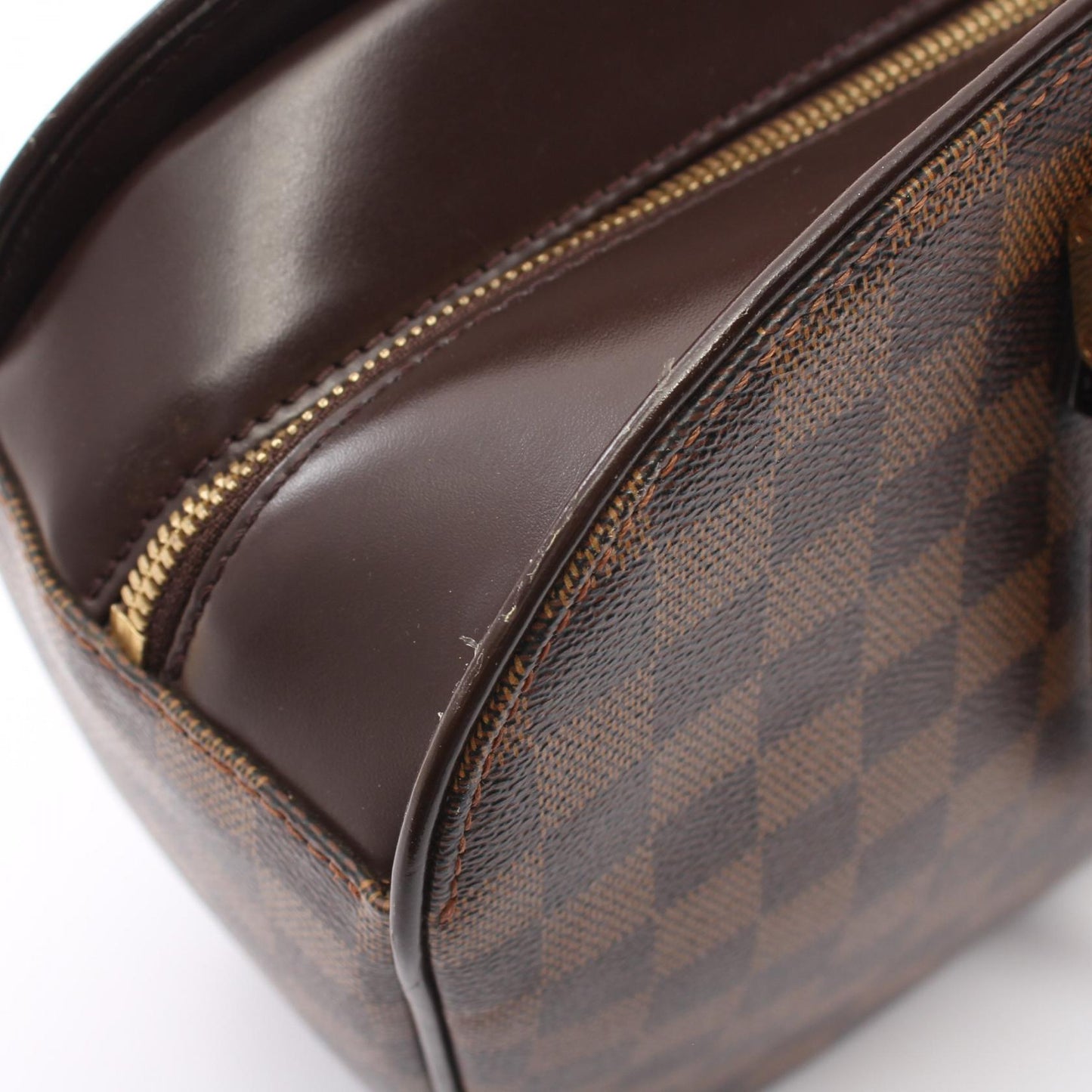 Louis Vuitton Damier Canvas Leather Handbag N51282