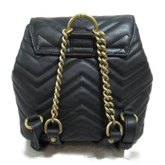 Luxury Gucci Trending 2025 GG Marmont Leather Backpack 528129