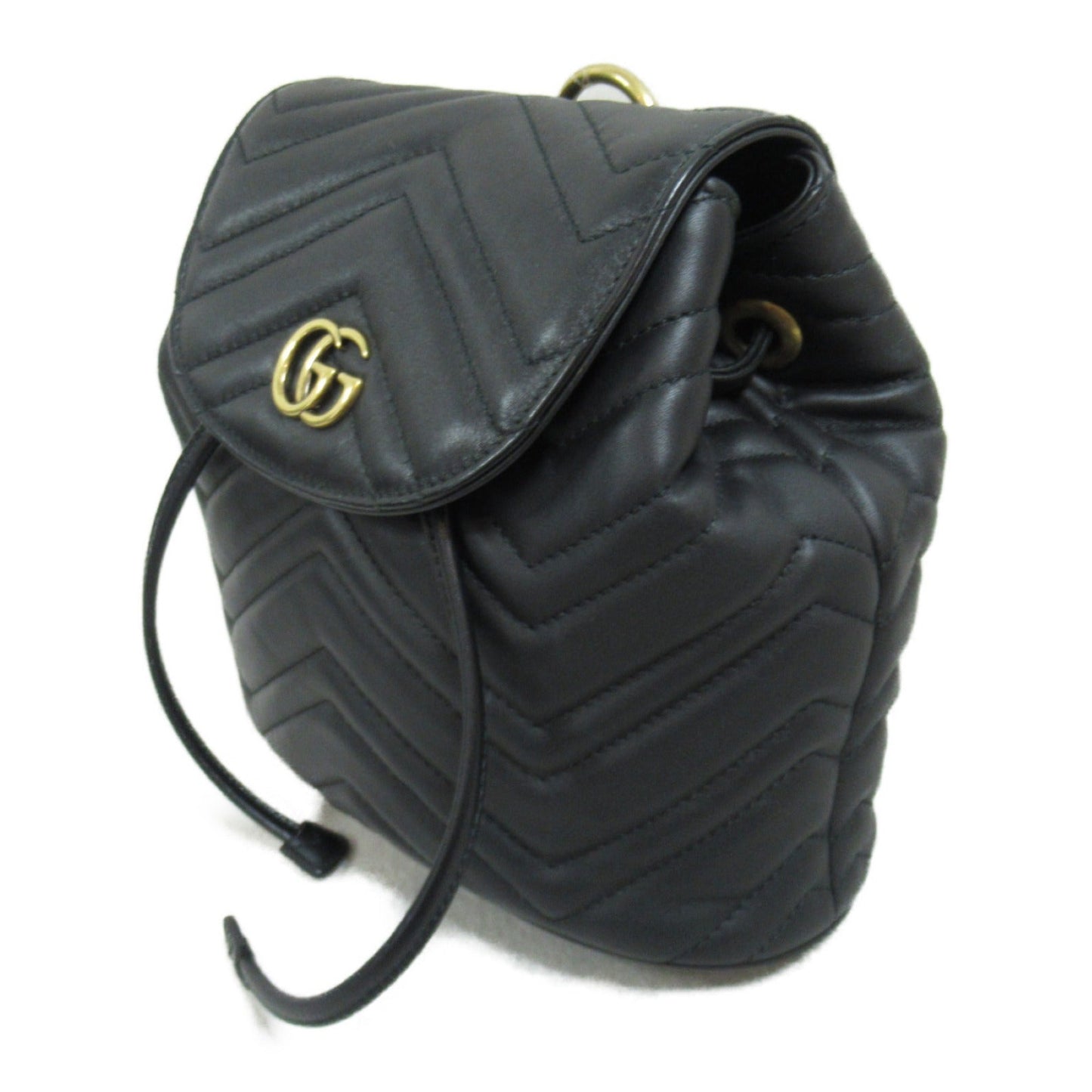 Luxury Gucci Trending 2025 GG Marmont Leather Backpack 528129