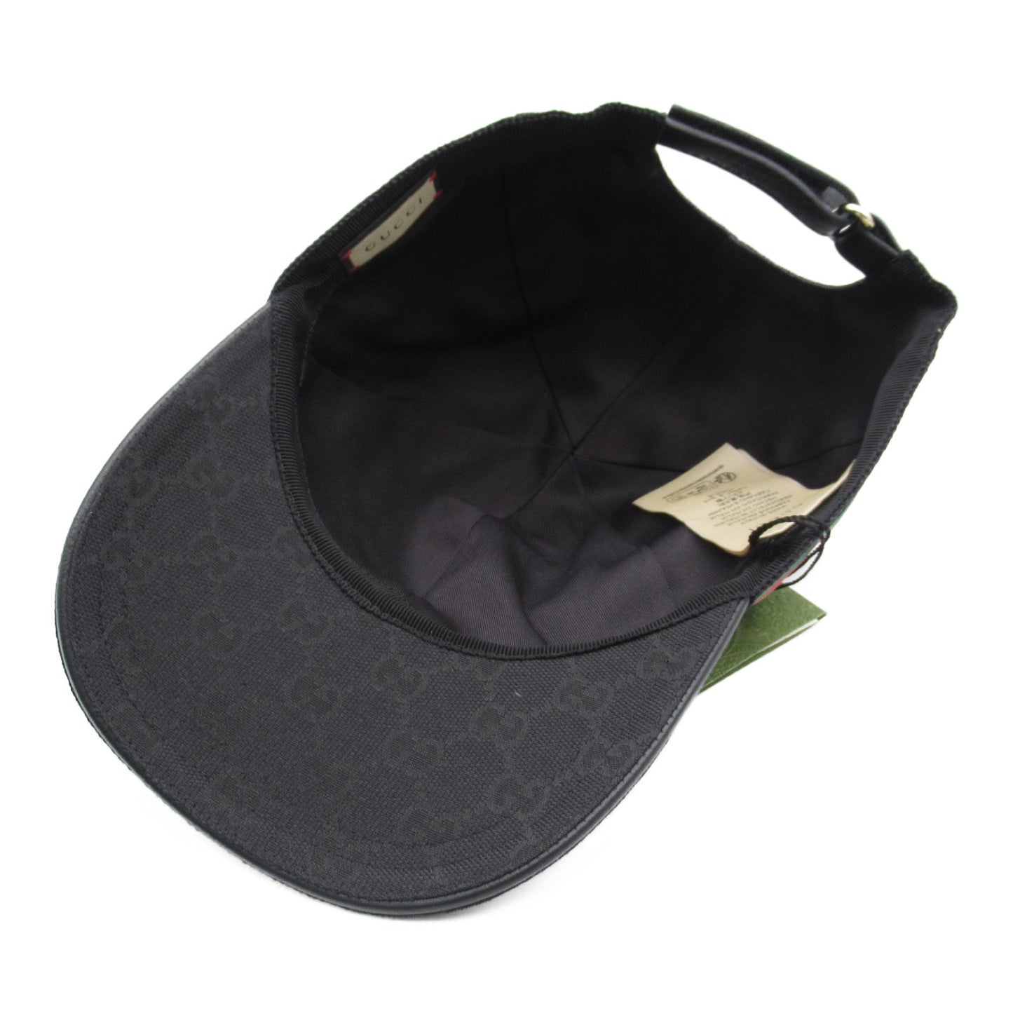 Luxury Gucci Trending 2025 GG Canvas Baseball Cap Black Unisex