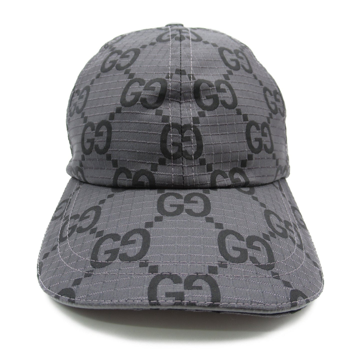 Luxury Gucci Trending 2025 GG Polyester Baseball Cap Gray