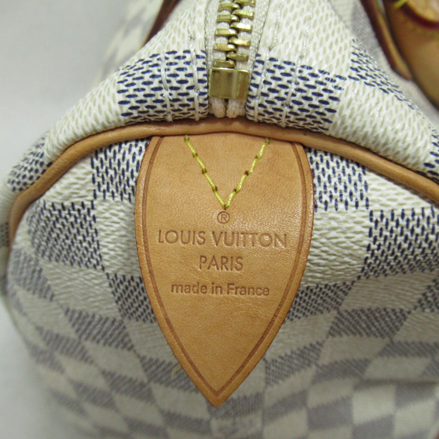Louis Vuitton Speedy 30 Handbag Damier Azur N41533