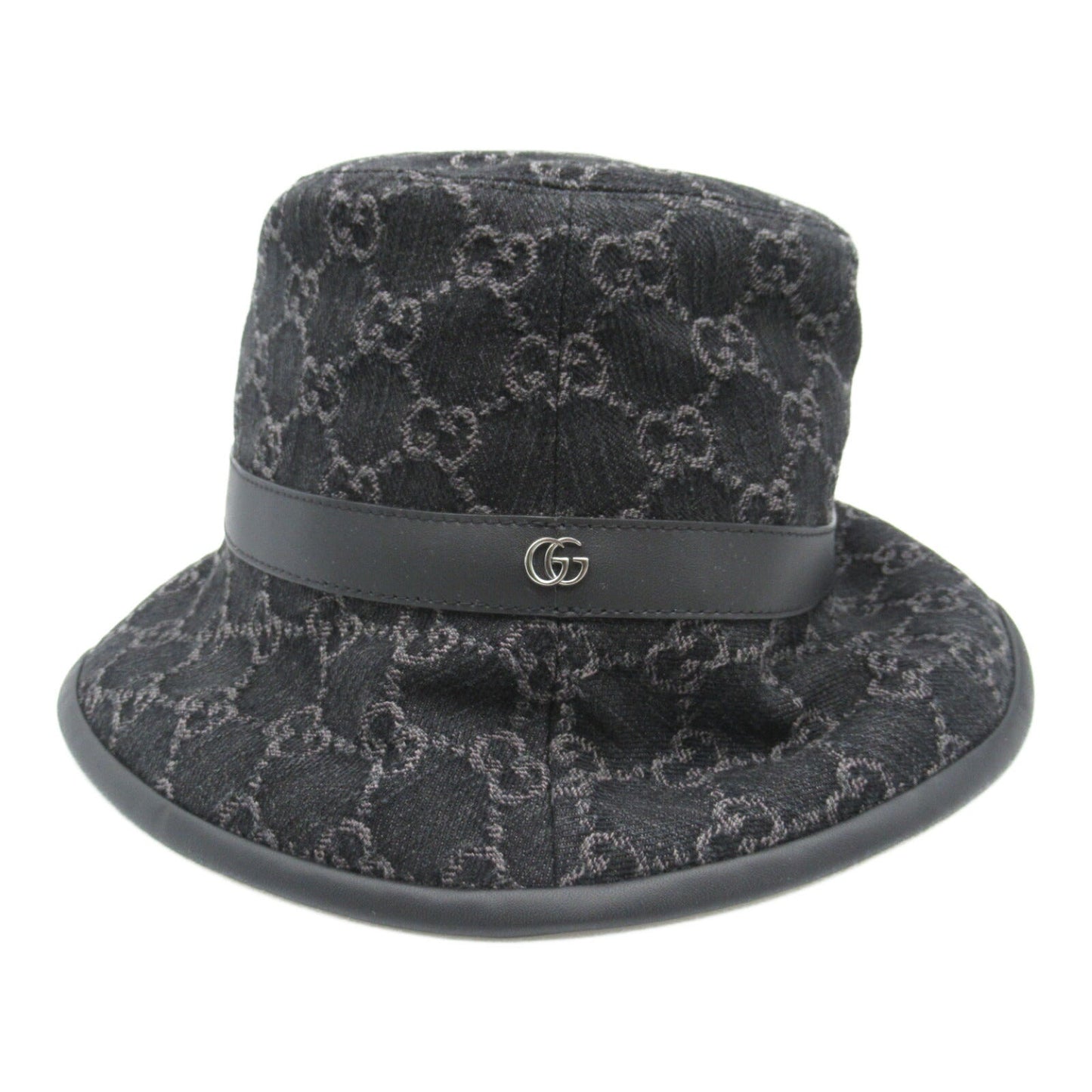 Luxury Gucci Trending 2025 GG Denim Hat Black Unisex