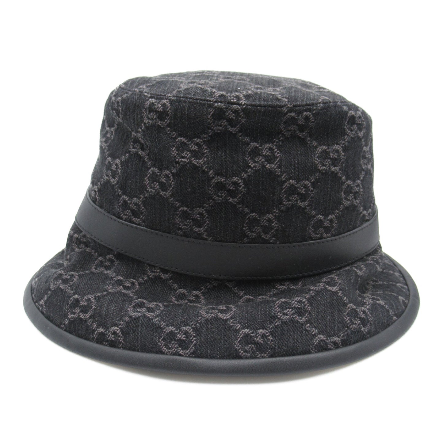 Luxury Gucci Trending 2025 GG Denim Hat Black Unisex
