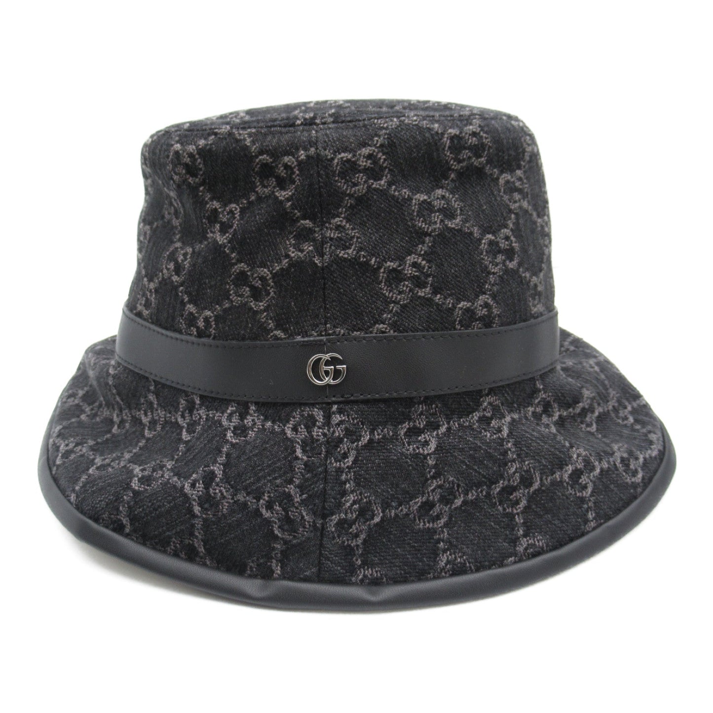 Luxury Gucci Trending 2025 GG Denim Hat Black Unisex