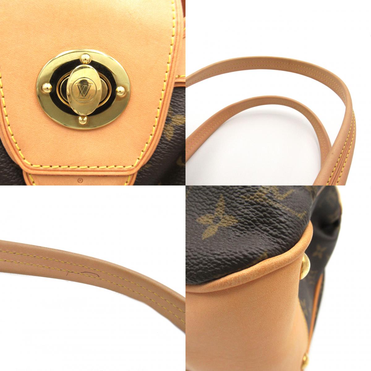 Louis Vuitton Boetie PM Handbag Brown M45715