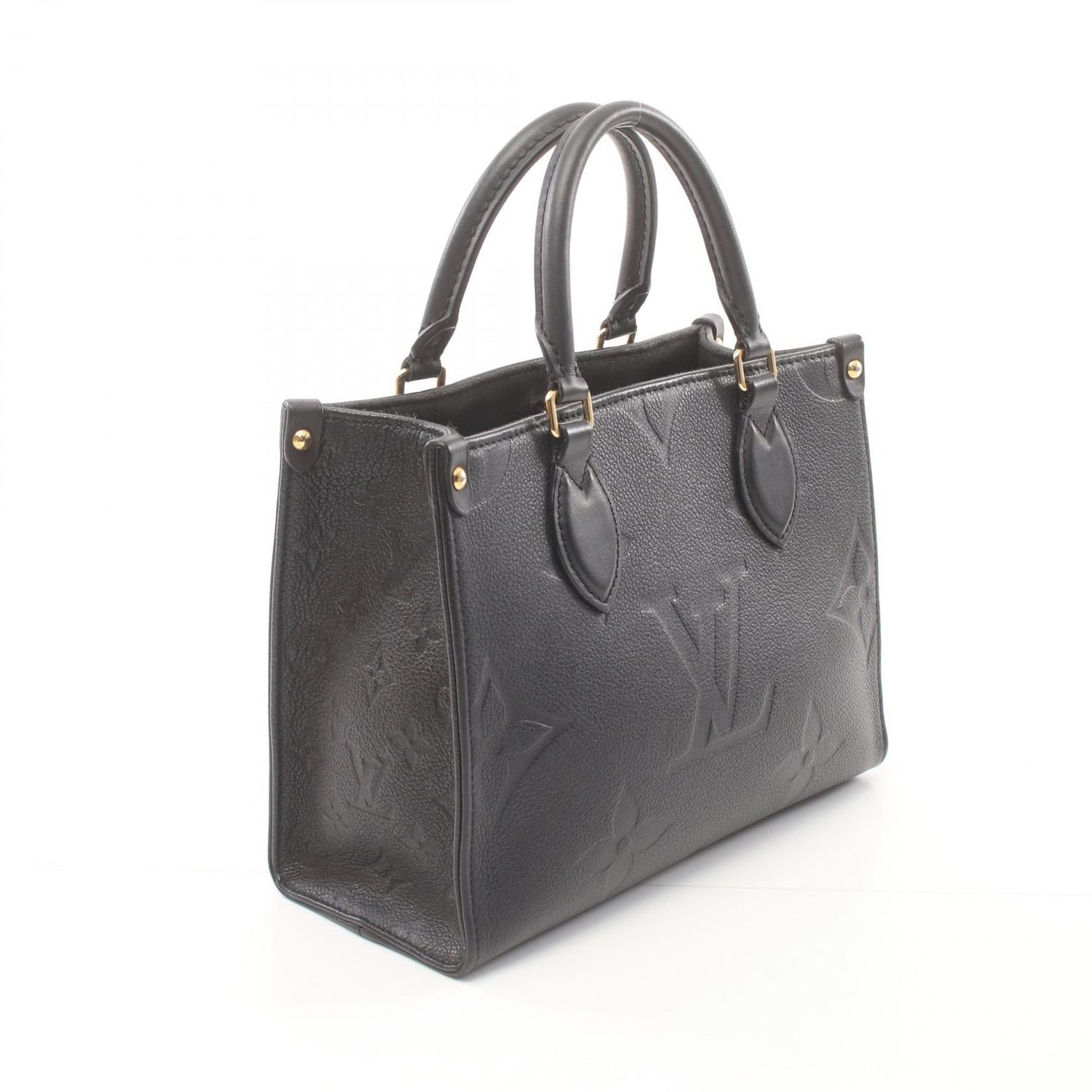 Louis Vuitton OnTheGo PM Monogram Noir Leather Handbag