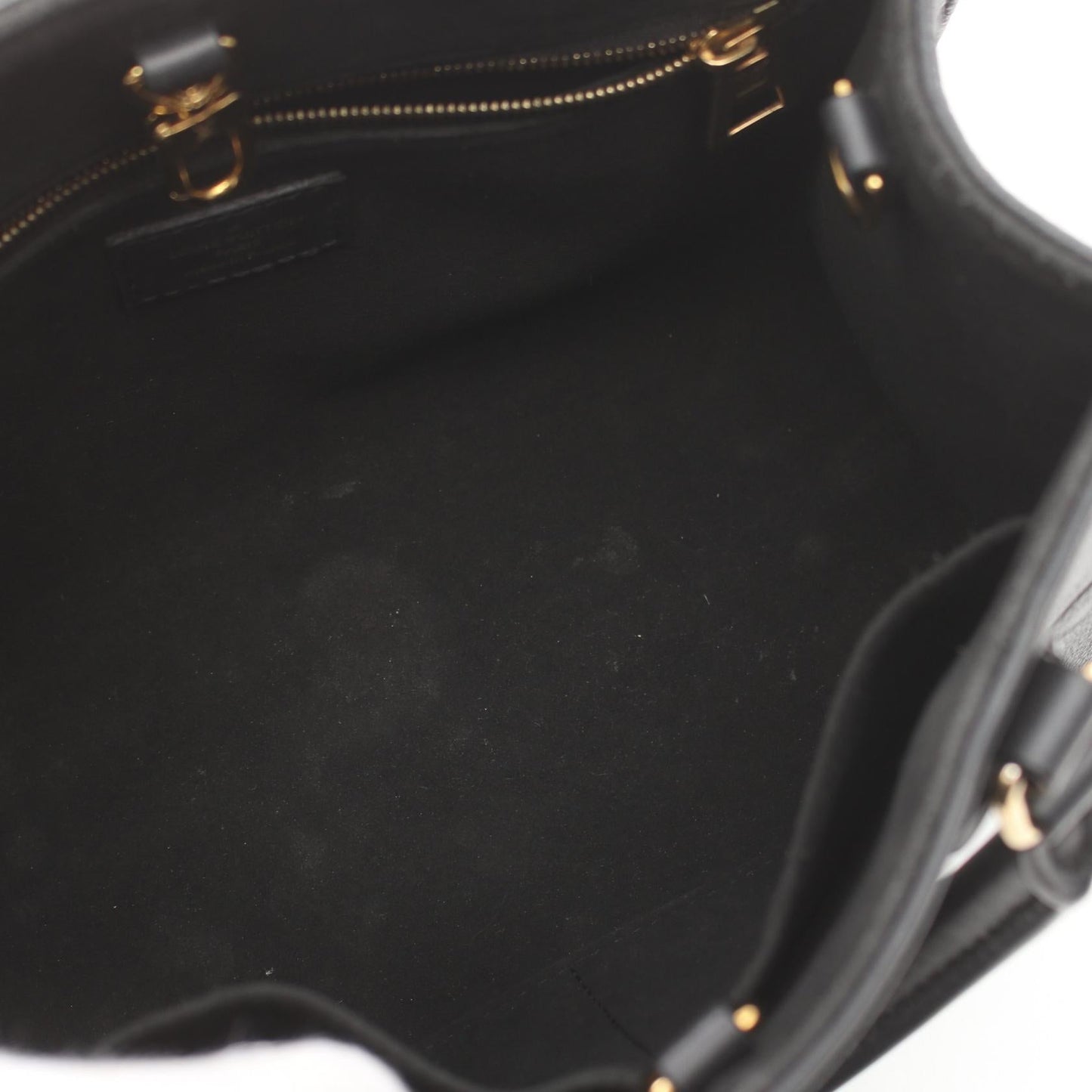 Louis Vuitton OnTheGo PM Monogram Noir Leather Handbag