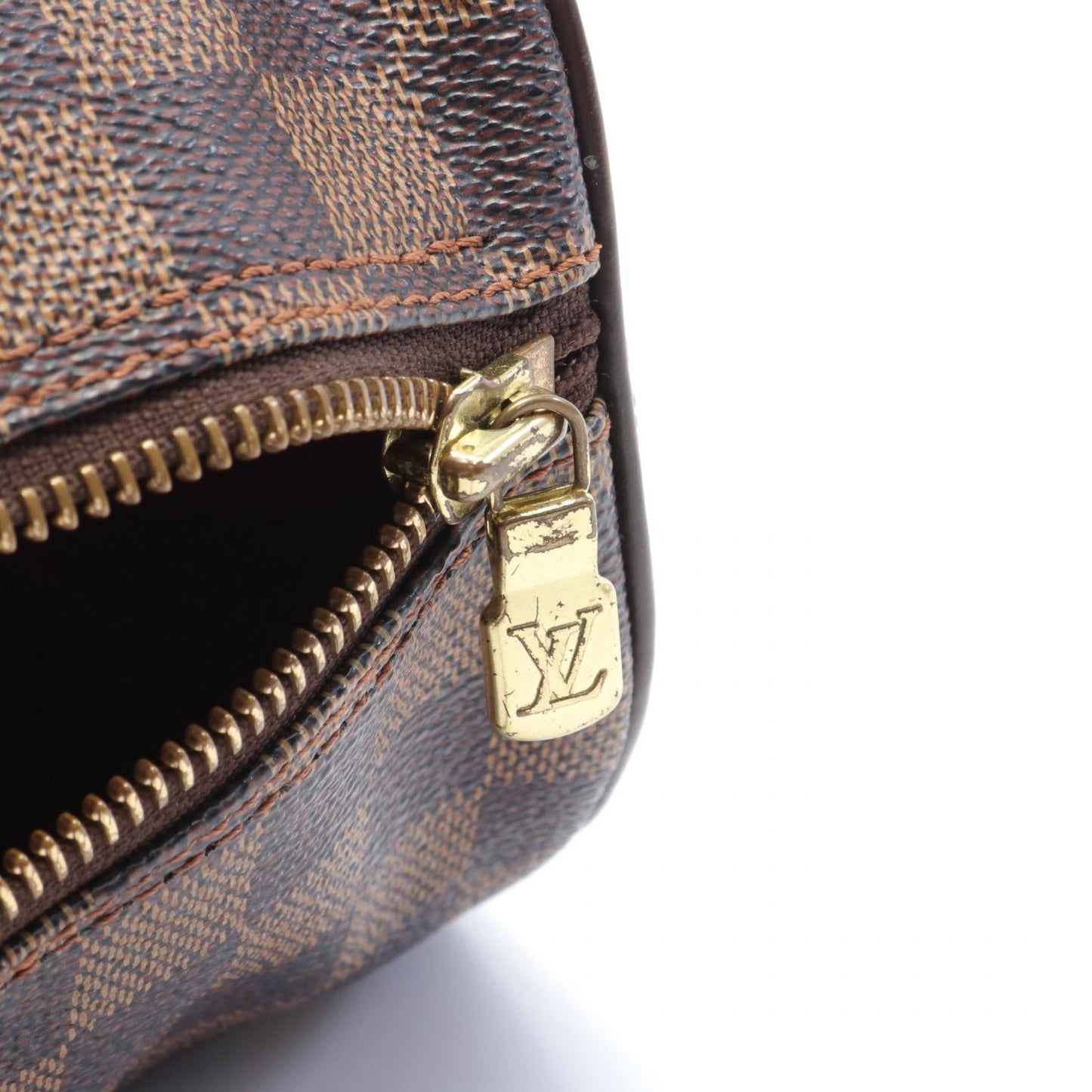 Louis Vuitton Papillon 30 Damier Ebene Handbag