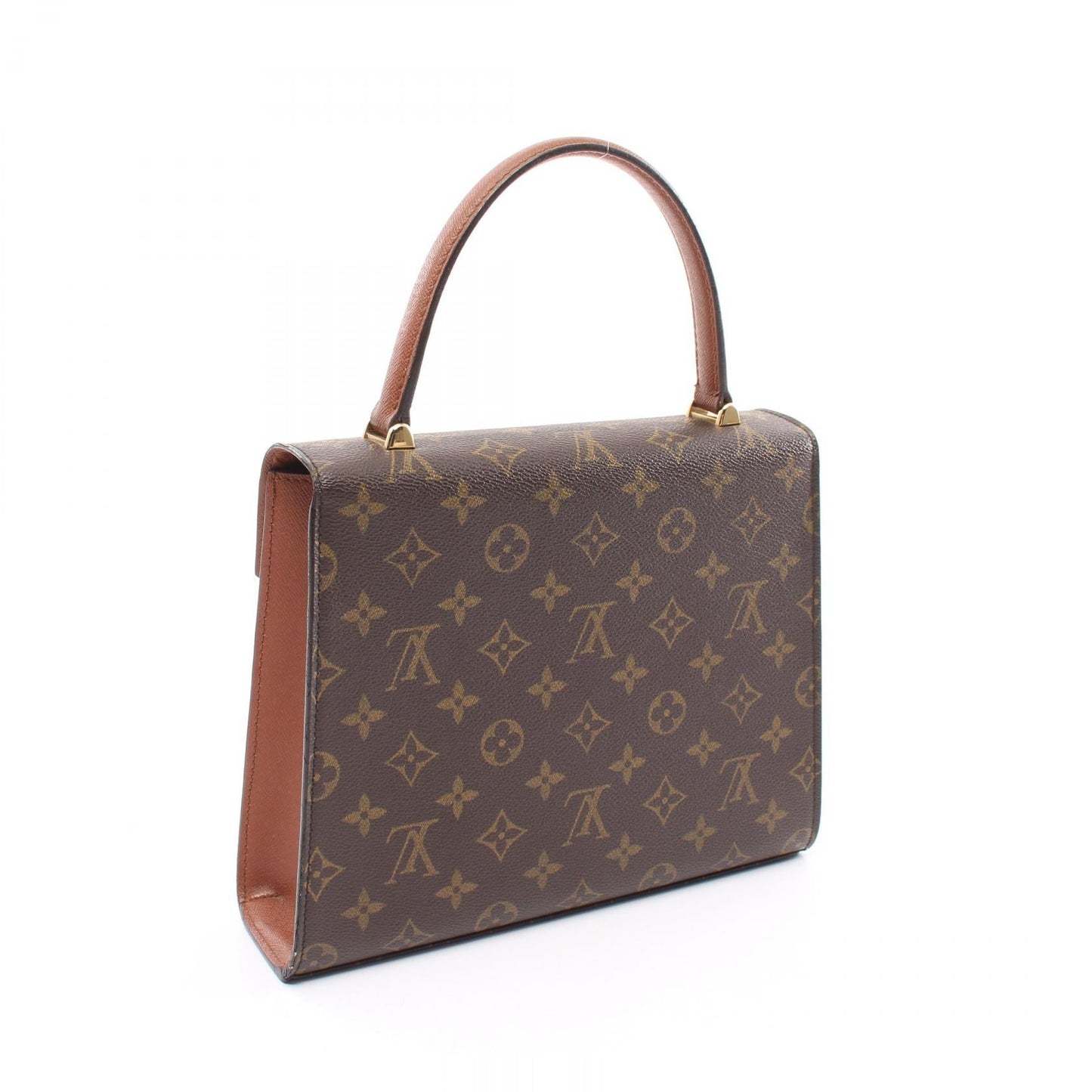 Louis Vuitton Monogram Handbag Brown M51379