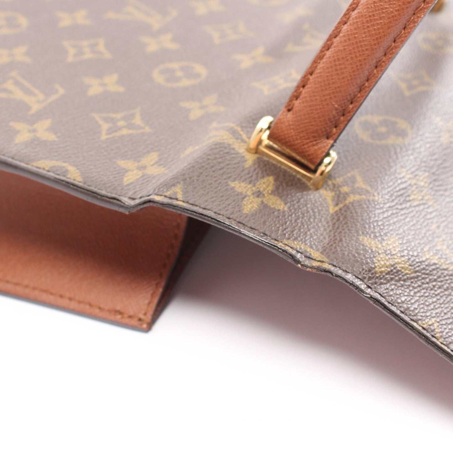 Louis Vuitton Monogram Handbag Brown M51379