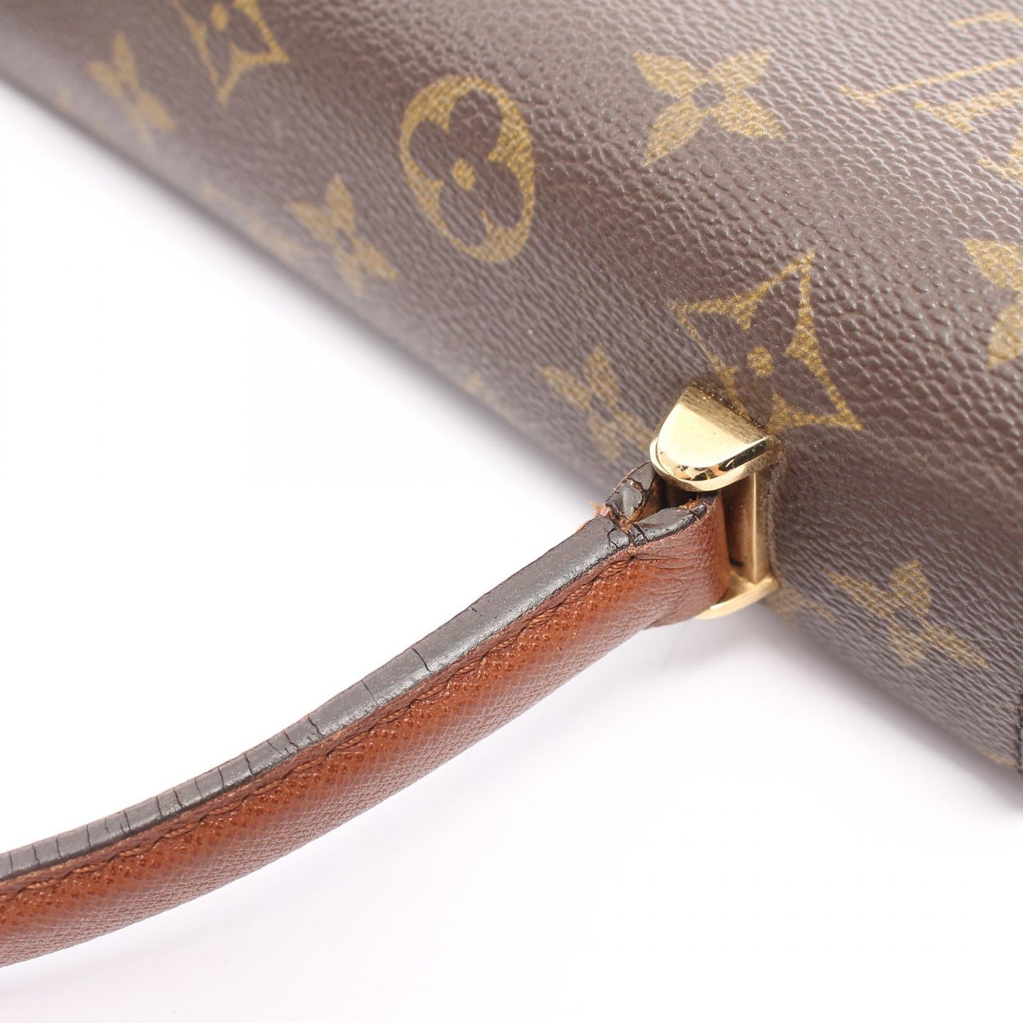 Louis Vuitton Monogram Handbag Brown M51379