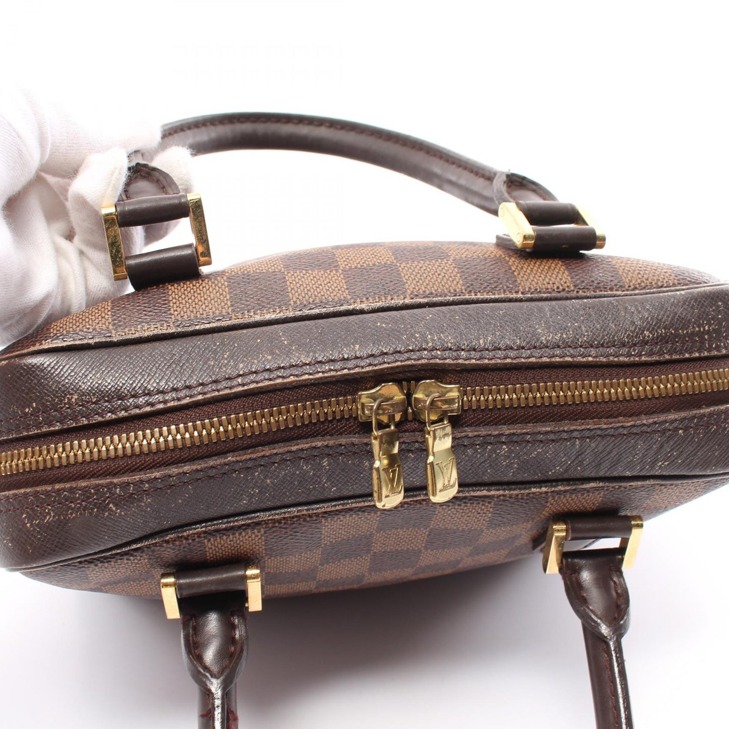 Louis Vuitton Damier Ebene Brera Handbag N51155