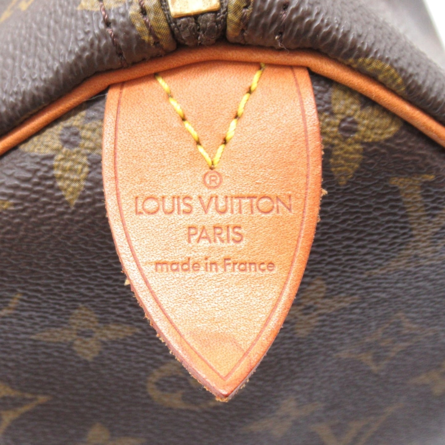 Louis Vuitton Speedy 30 Handbag Monogram Brown