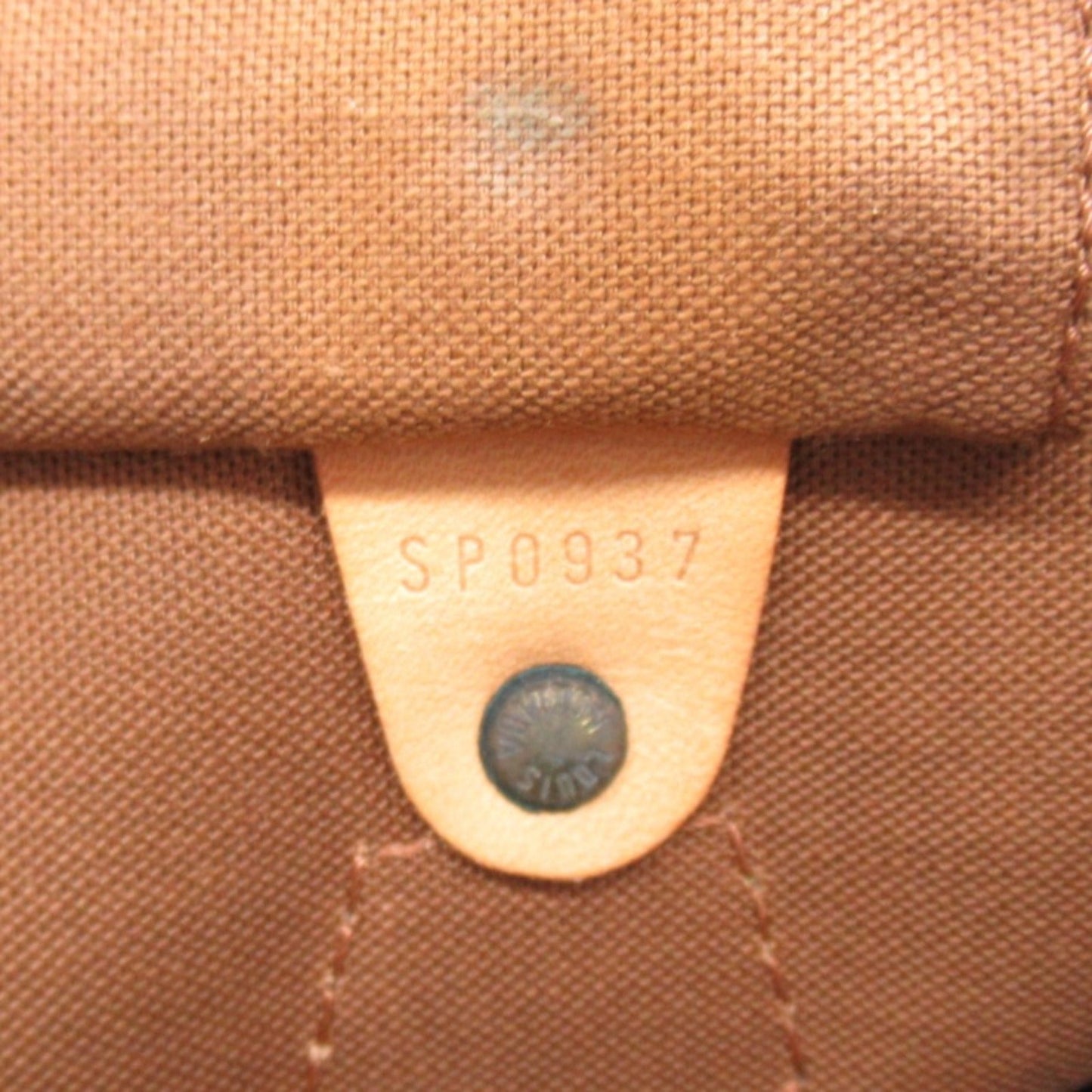 Louis Vuitton Speedy 30 Handbag Monogram Brown