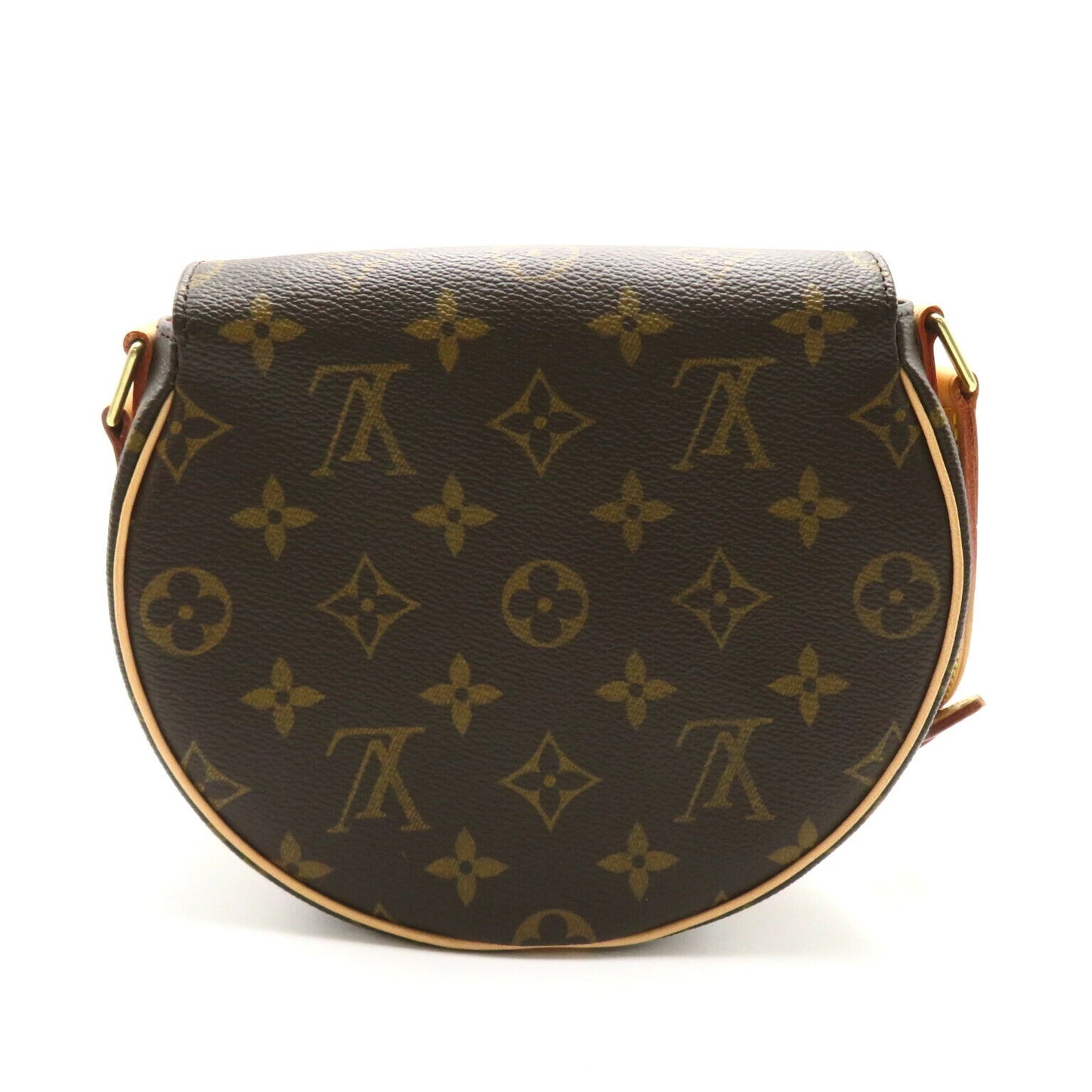 Louis Vuitton Tambourin Shoulder Bag Monogram Brown