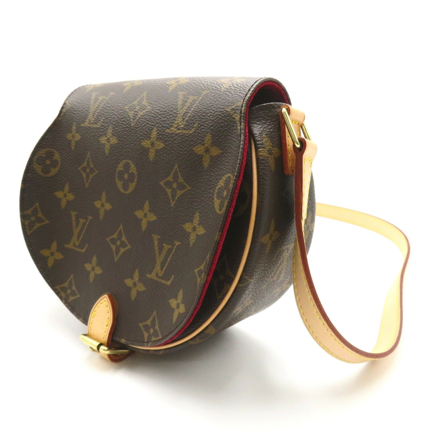 Louis Vuitton Tambourin Shoulder Bag Monogram Brown