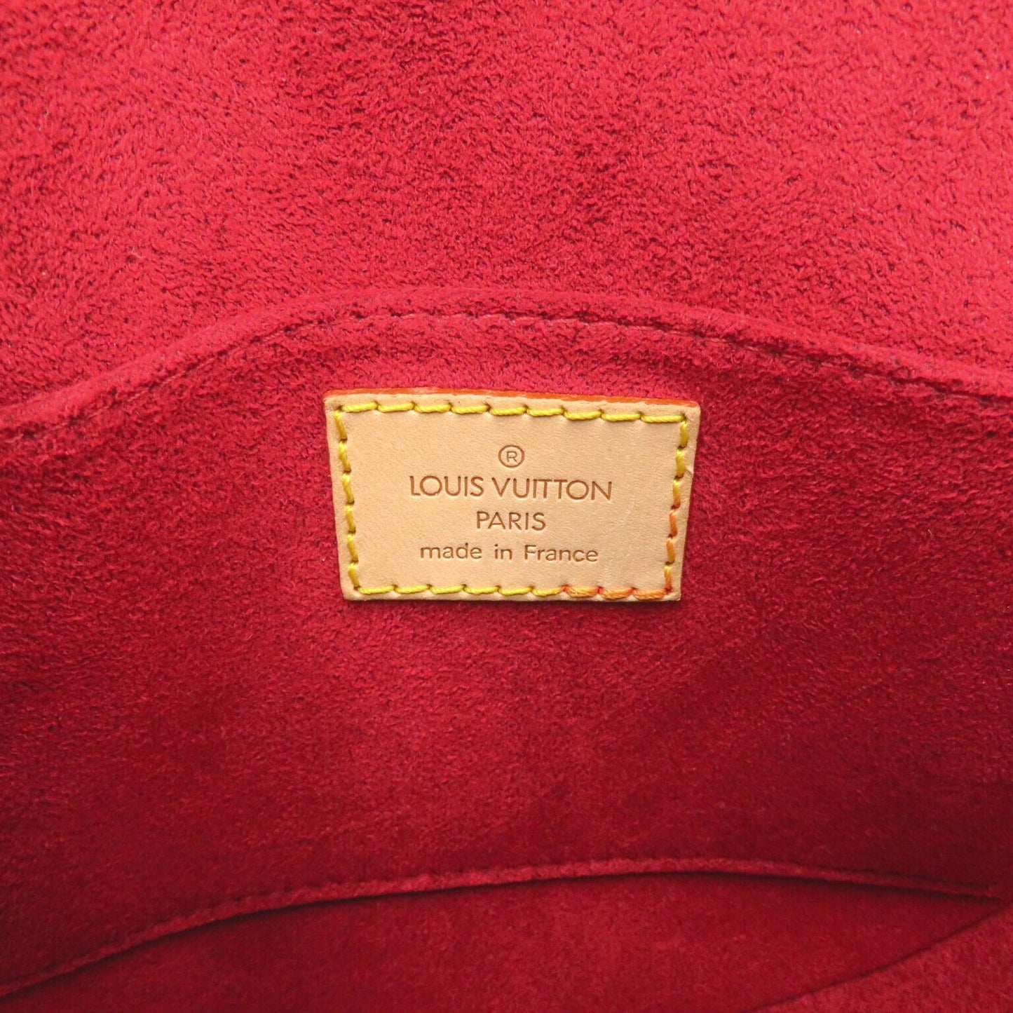 Louis Vuitton Tambourin Shoulder Bag Monogram Brown